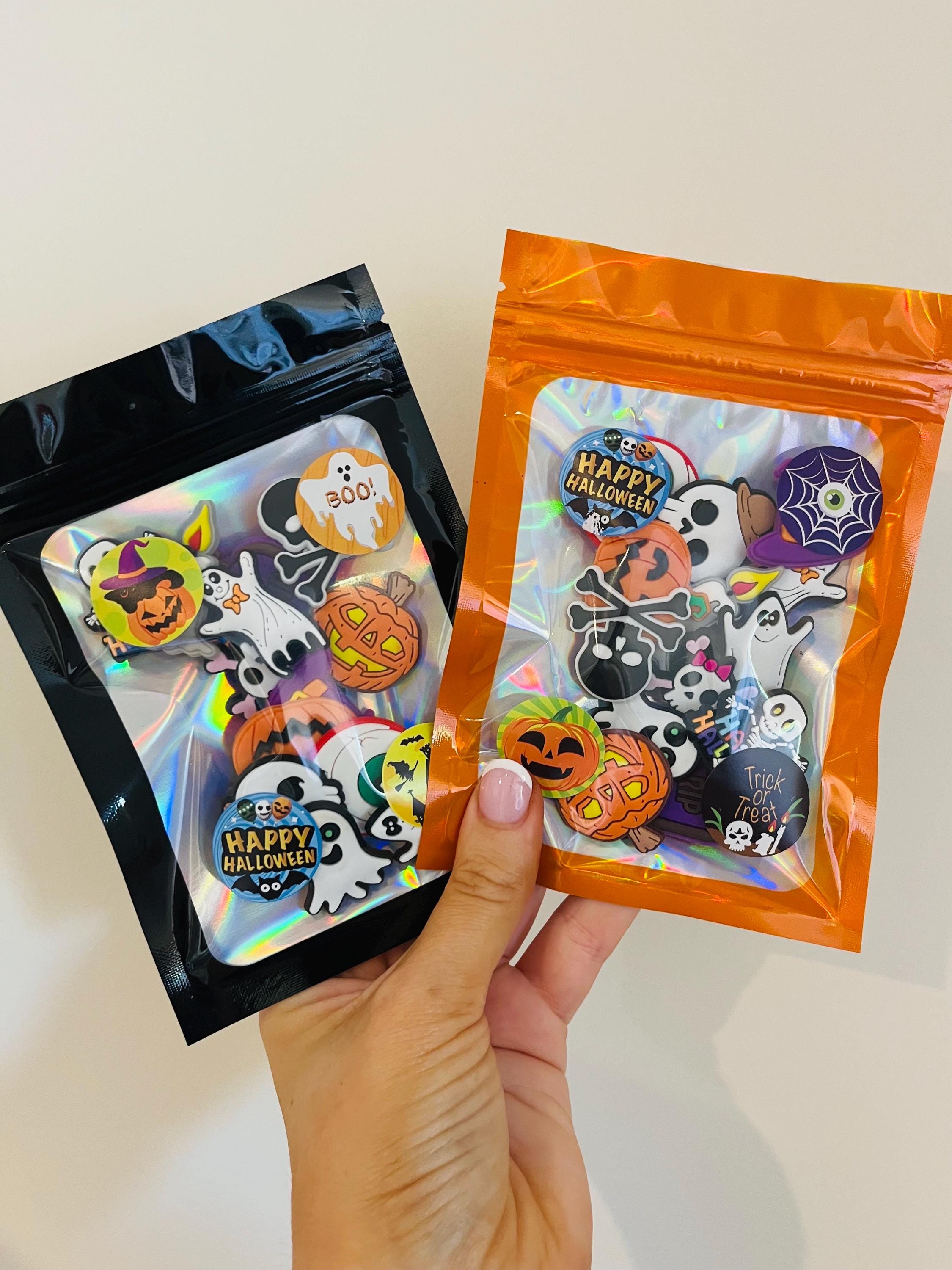 Halloween Croc Charms - Spooky Shoe Accessories: 13-Piece PVC Set