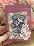 Lilac Moon Fairy Croc Charms: Girly Unicorn Pack of 12