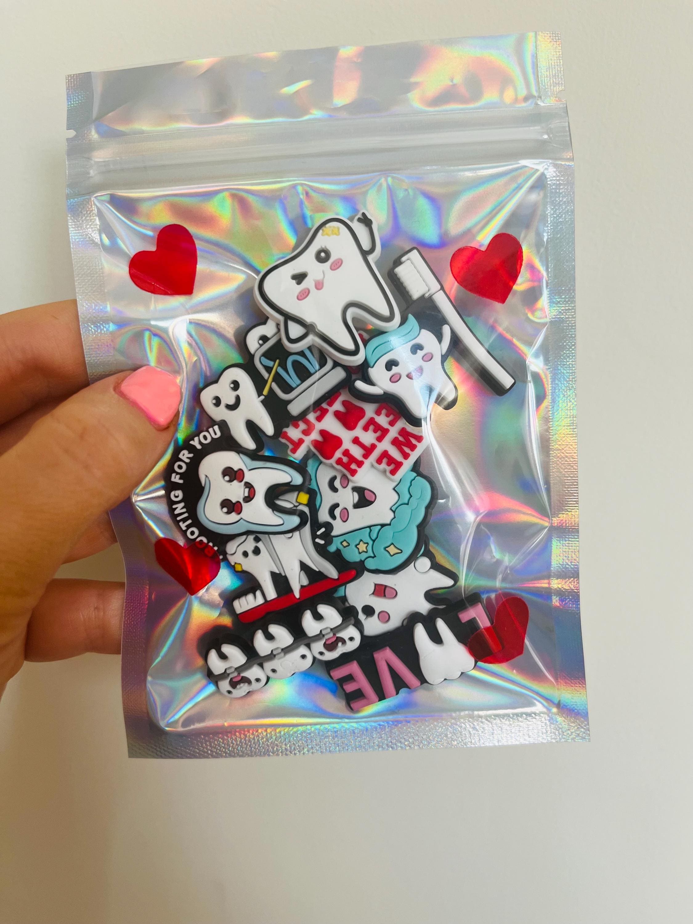 Medical Croc Charms Dentist Inspired Charms Pack of 10 Gifts For Dentists