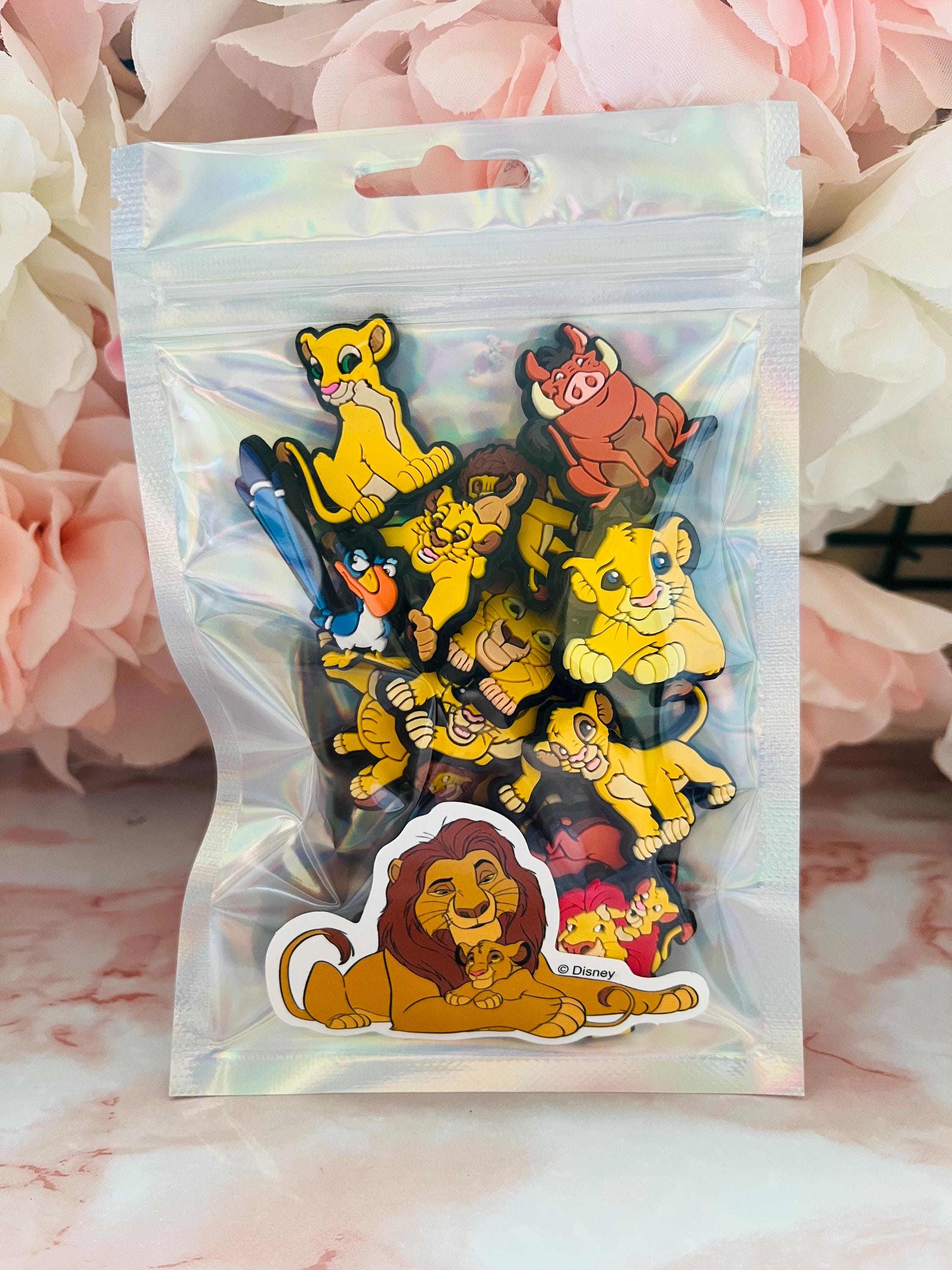 Lion King Shoe Charms: PVC Clog Charms, Set of 15