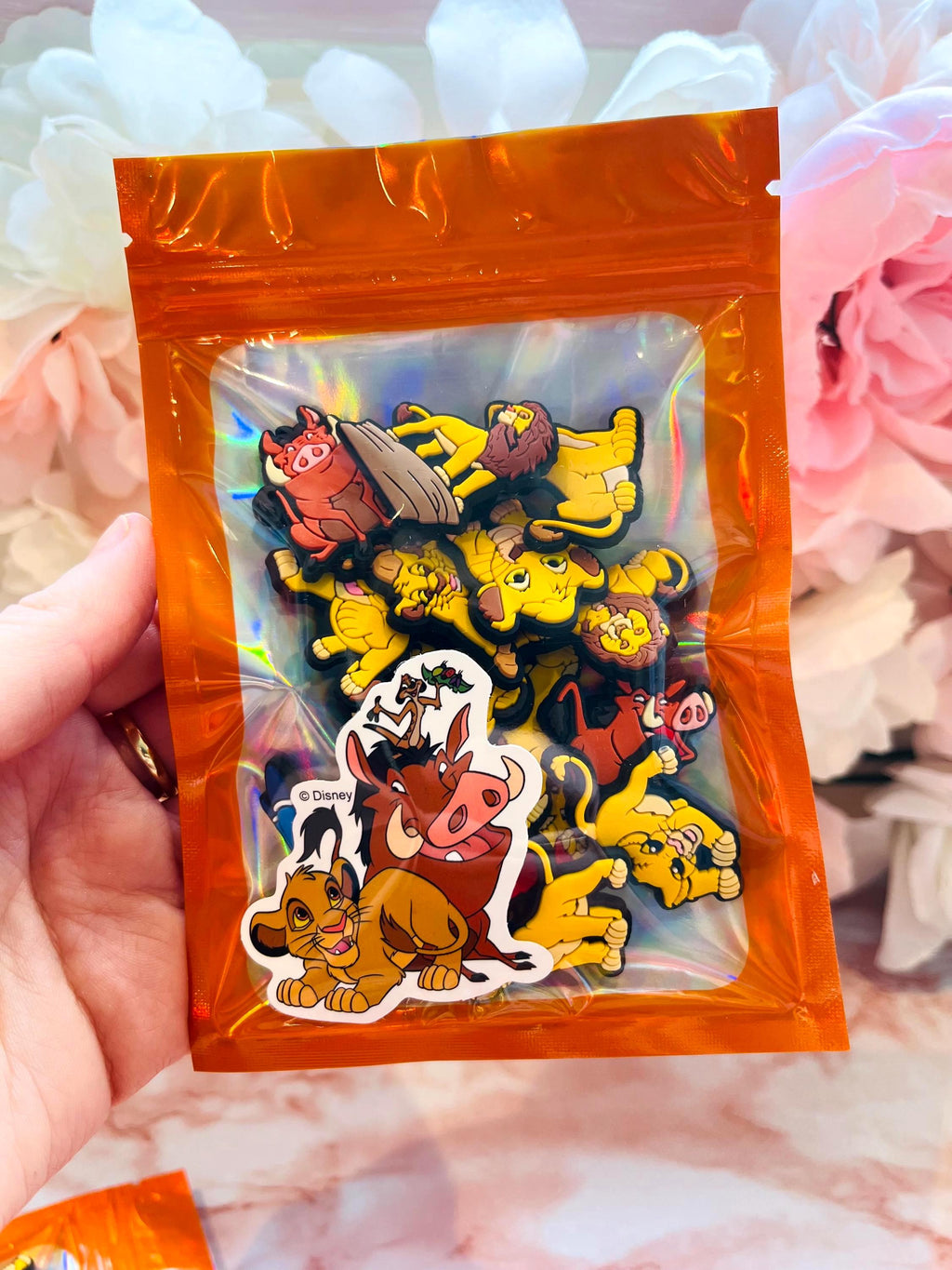 Lion King Croc Charms | Bundle Of Charms Pack of 15 | Fashion Shoe Disney Accessories | Lion King Jibbitz