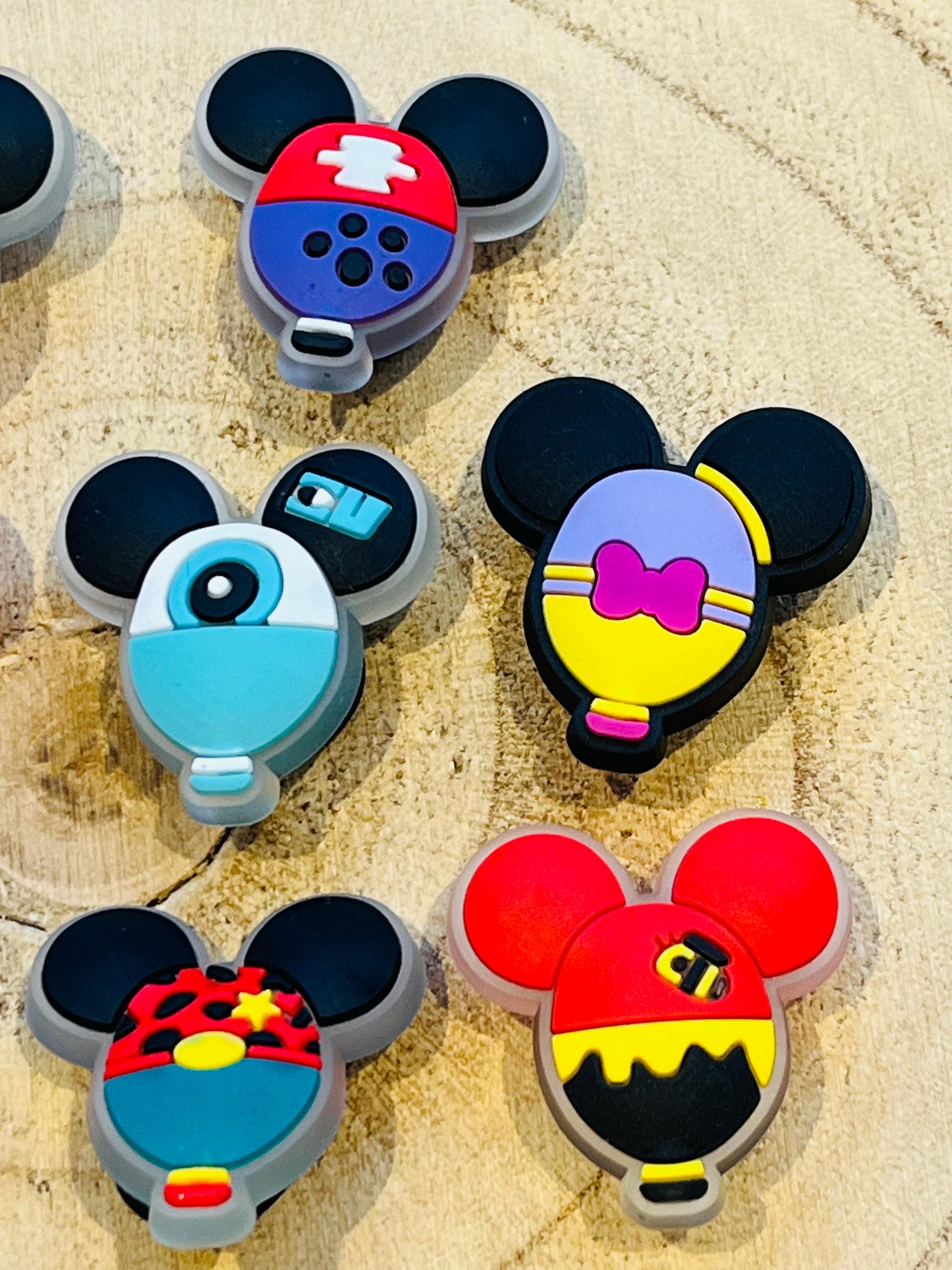 Mickey & Minnie Mouse Croc Charms | Shoe Decoration, Set of 11