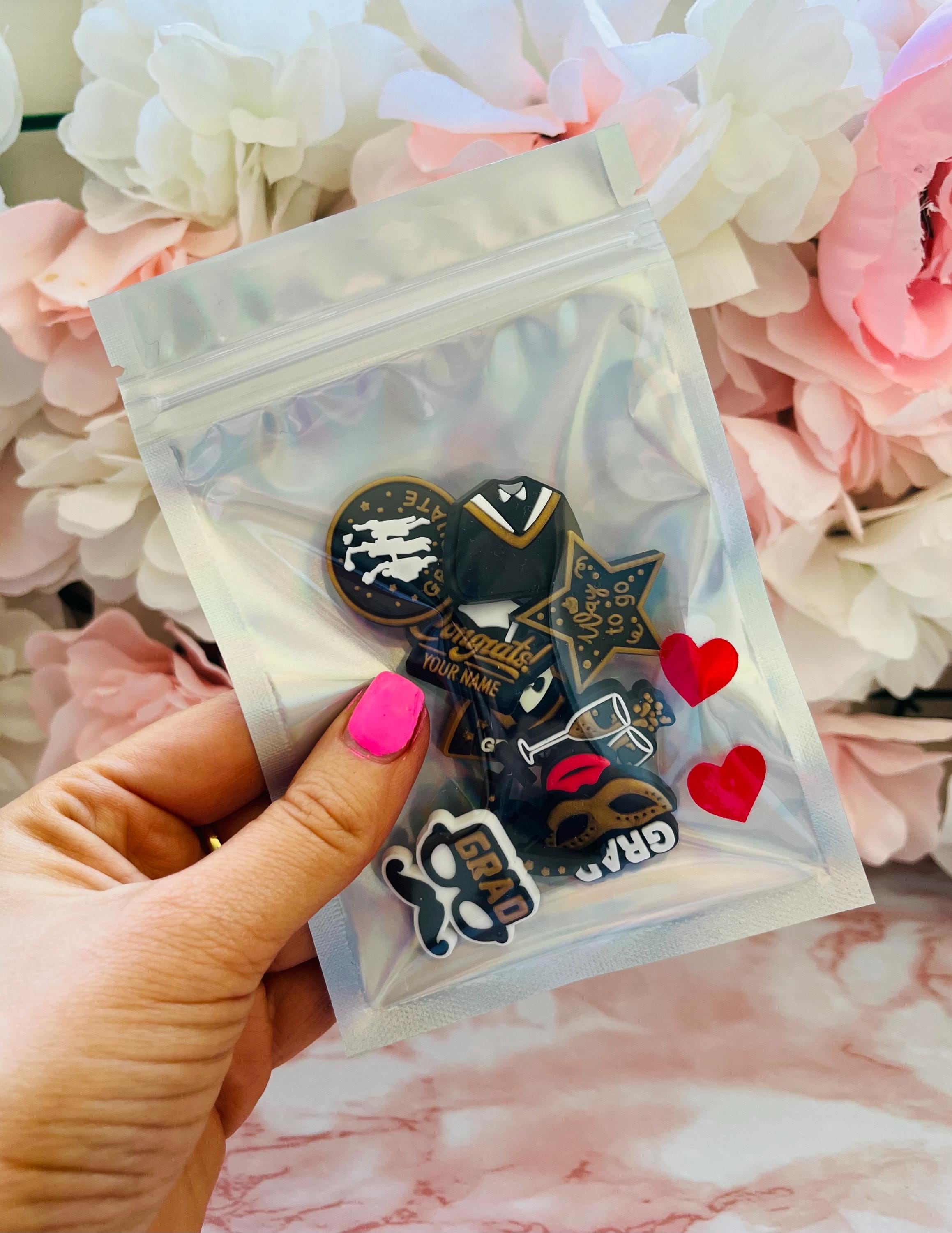 Graduation Croc Charms - Set of 9 PVC Shoe Accessories