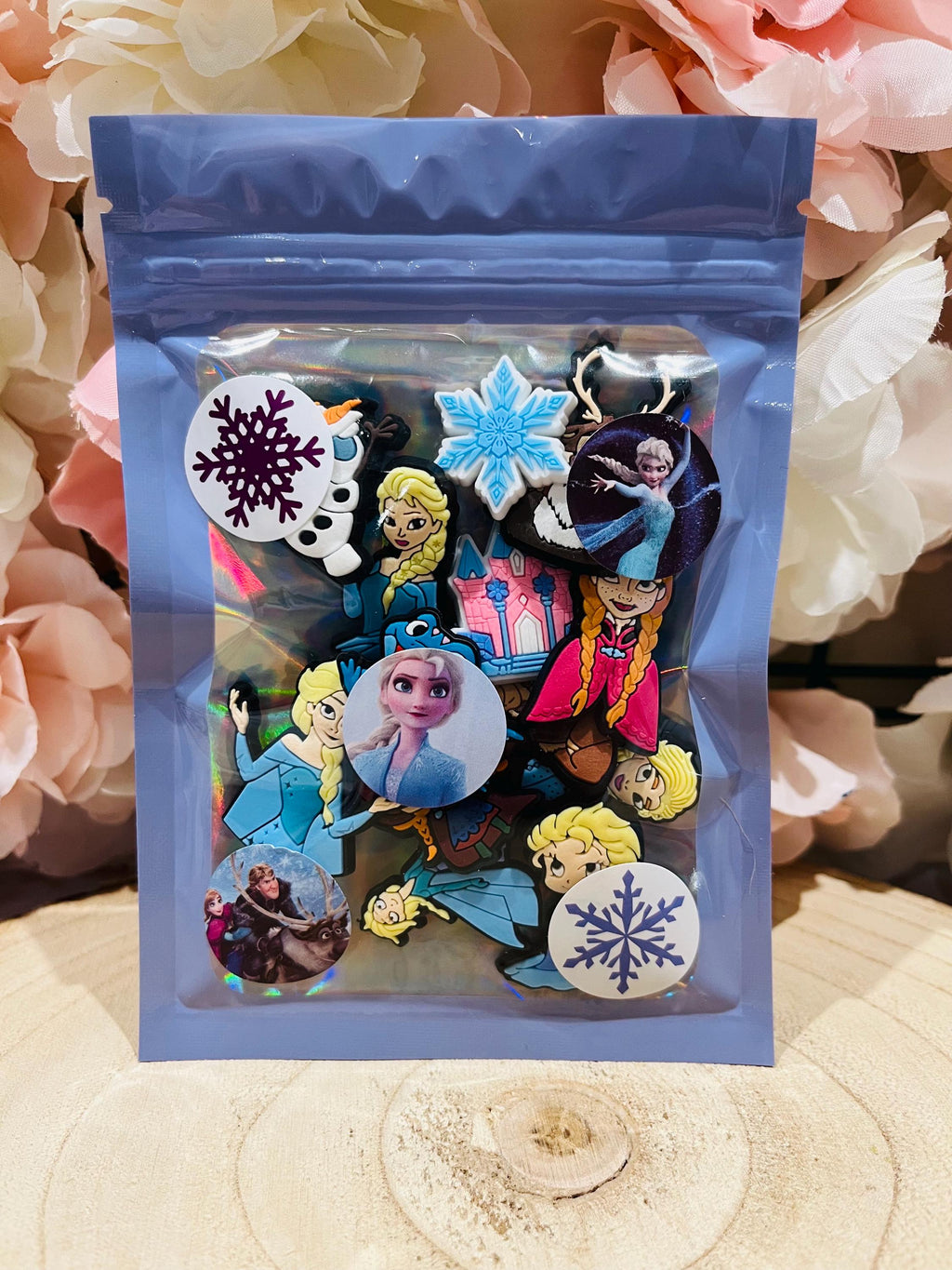 Set of 13 Frozen Elsa Anya Croc Charms | Disney land Shoe Accessories Olaf Bundles Of Charm Fast UK Dispatch