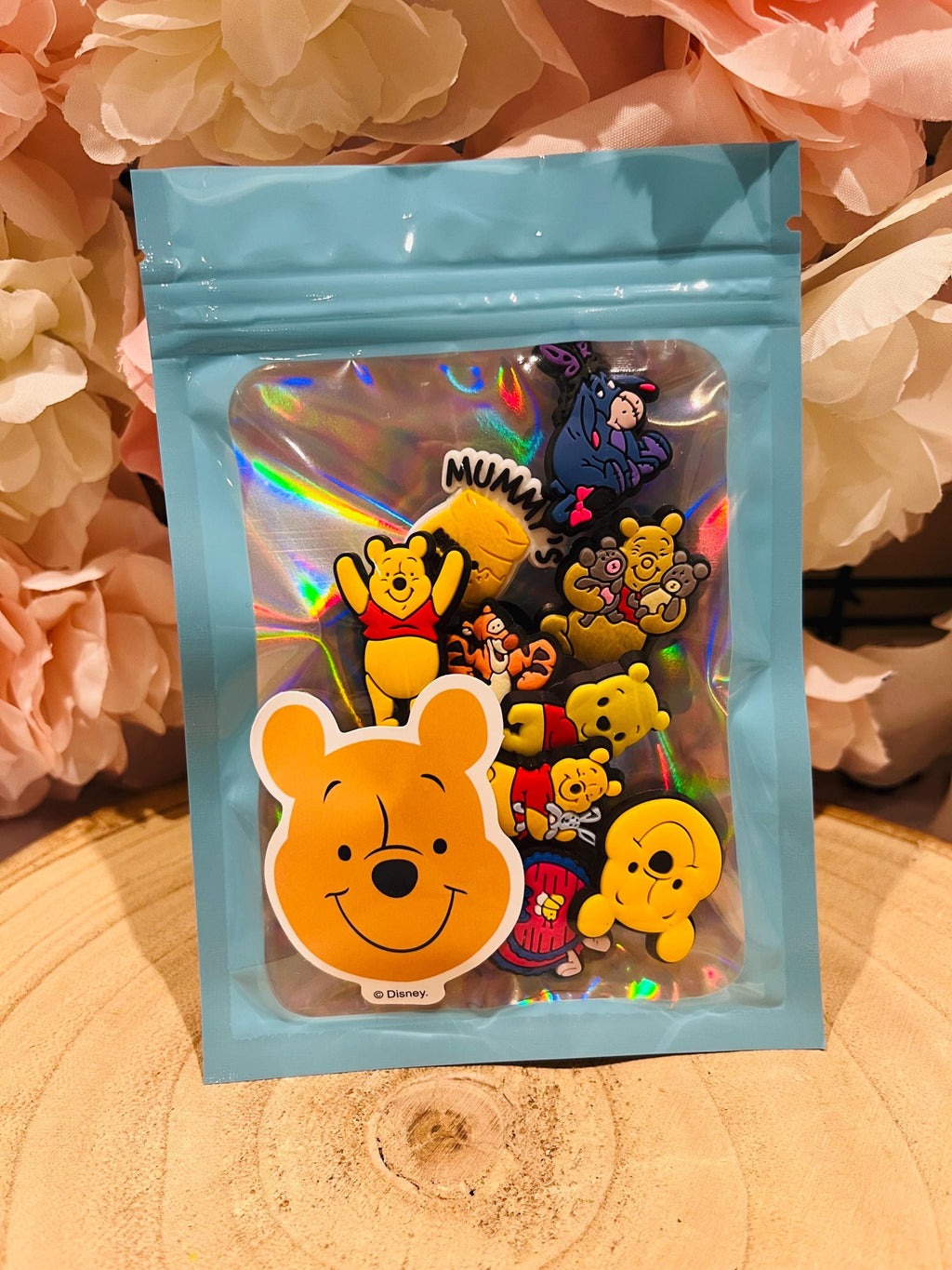 Winnie The Pooh Tigger Piglet Eyeore Croc Charm Set of 10