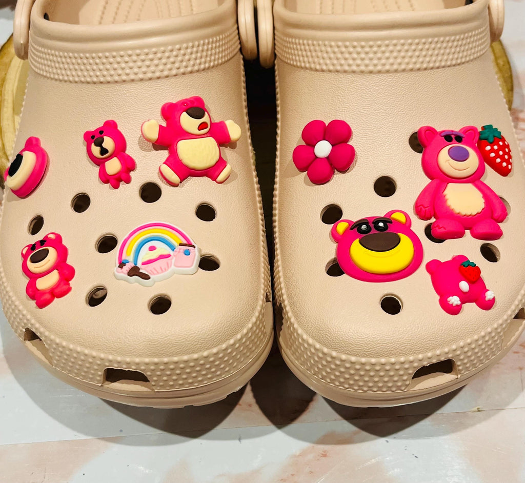 Lotso Croc Charm Bundle Set of 10 Toy Story