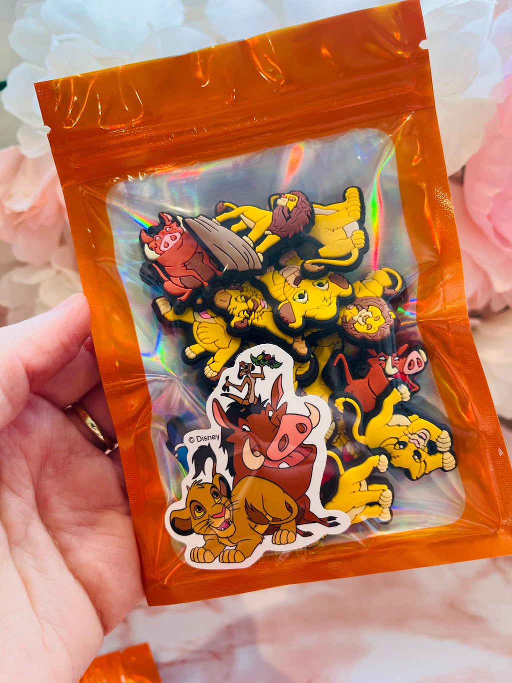 Huge Bundle Of Lion King Croc Charms Pack of 15 Shoe Clog Accessories