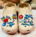 Stitch Croc Charms - 12 Piece Set - Kids Clog Decorations