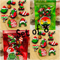 The Grinch Christmas Gifts Pack of 8 PVC Custom Shoe Accessories