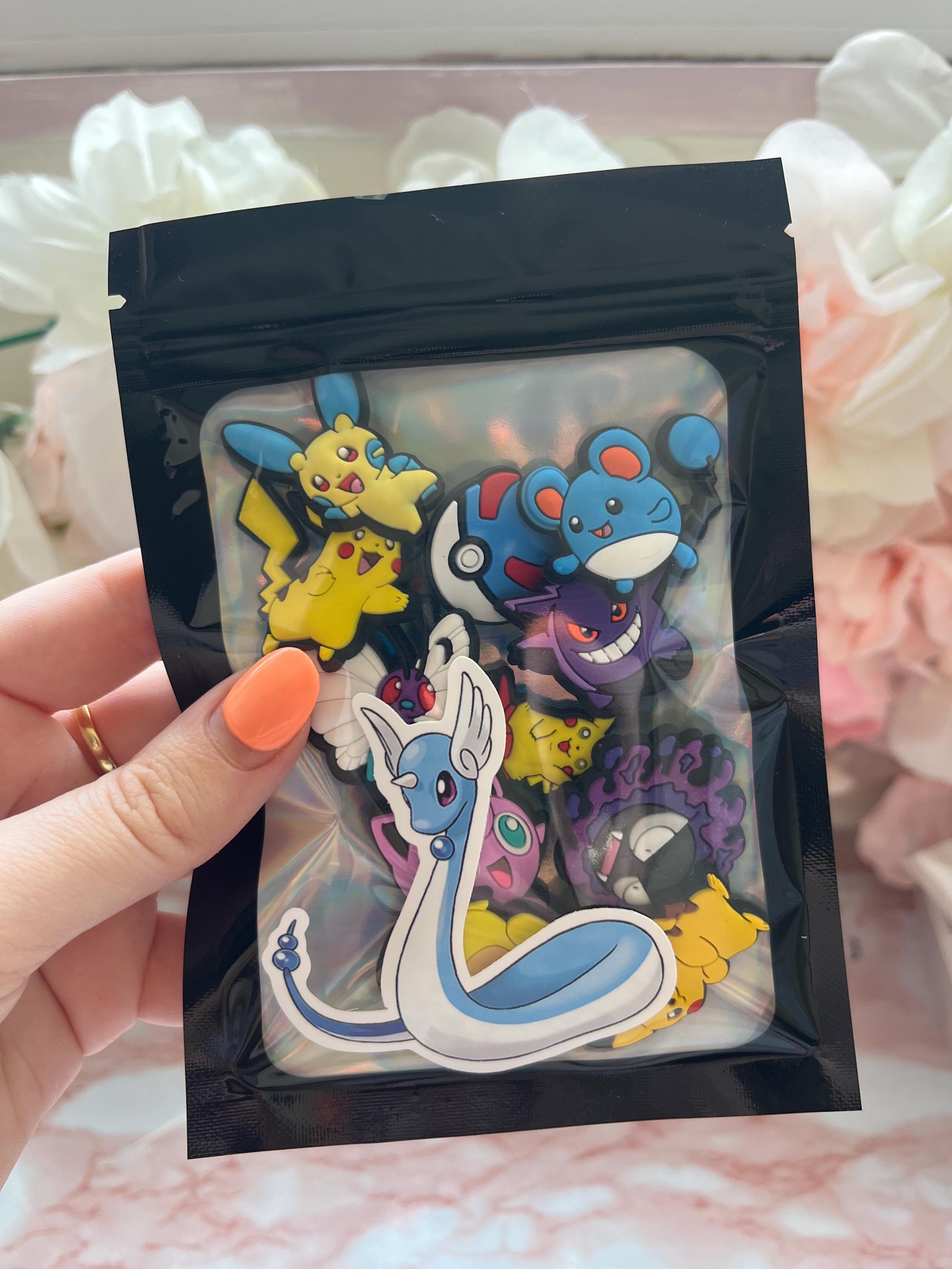 Set of 11 Pokémon Croc Charms | Croc Charms For Boys | Pokémon Shoe Accessories | Croc Charms For Clogs | Bundle Of Charms