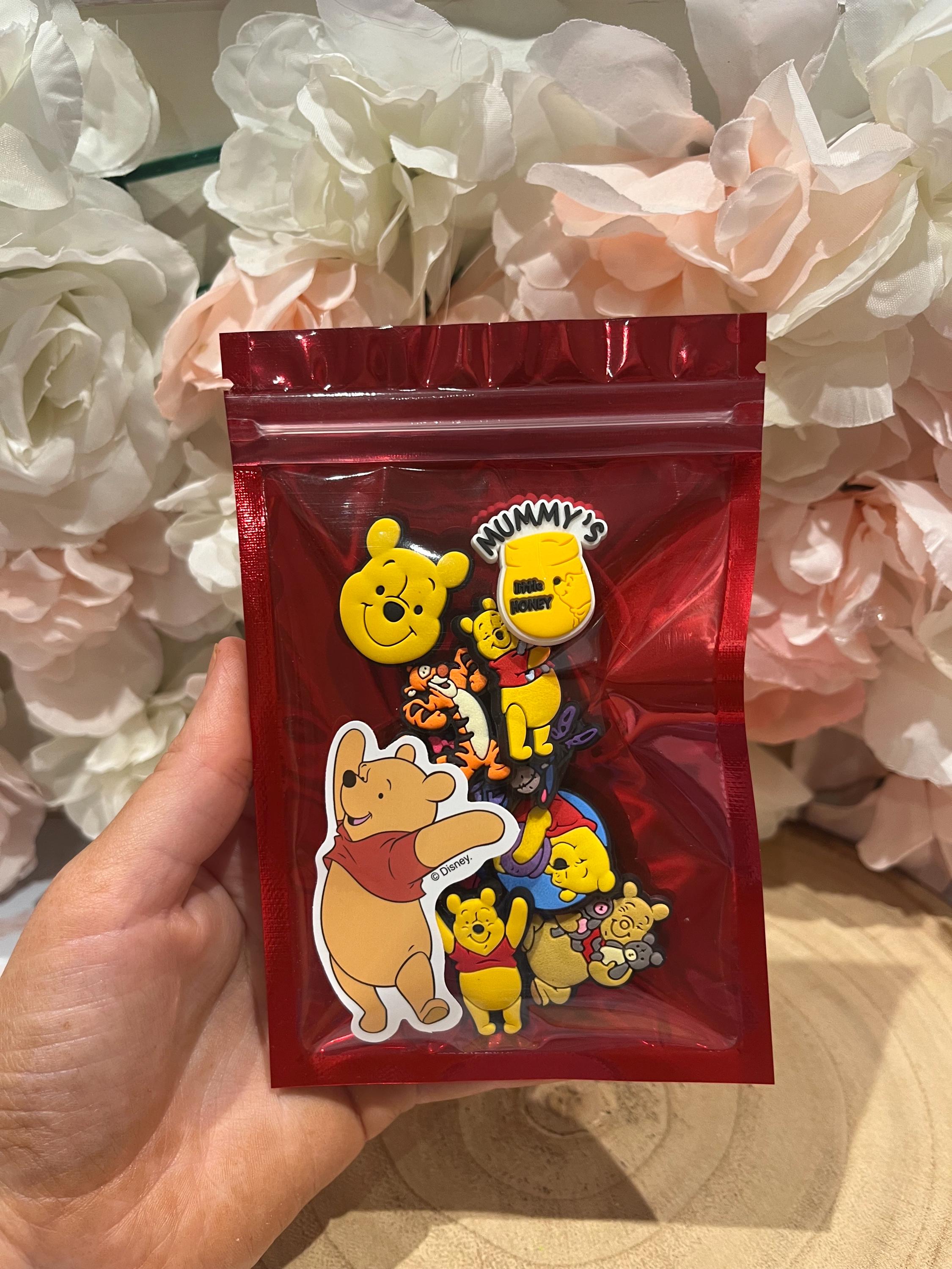 Pack of 10 Winnie The Pooh Disney Croc Charm Bundle