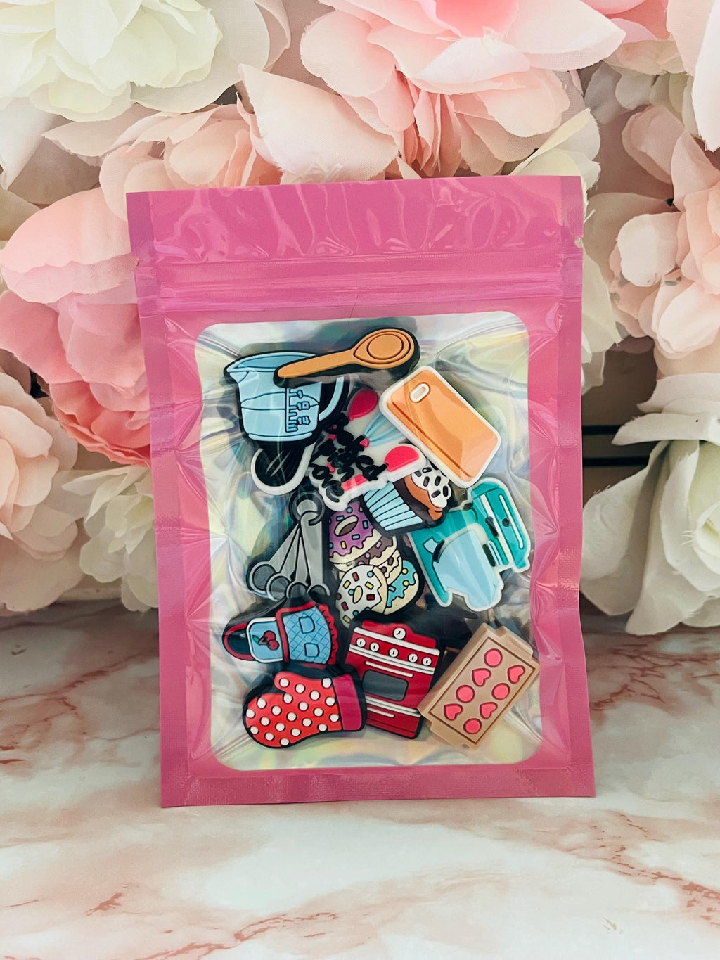 Baking Croc Charms Set: Mother's Day Shoe Accessories