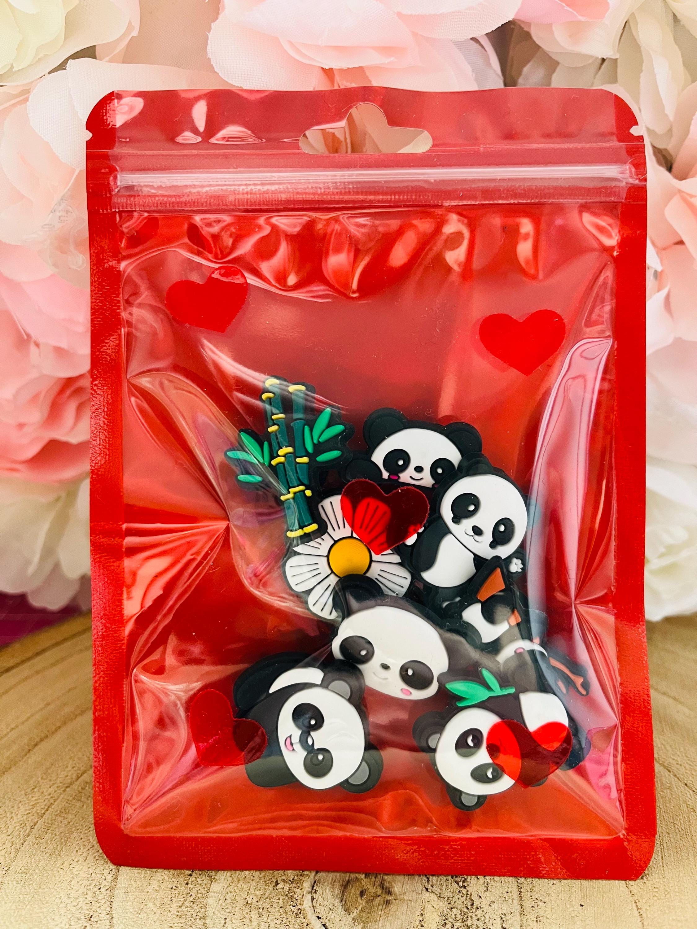 Panda Croc Charms | PVC Shoe Charms Set of 8