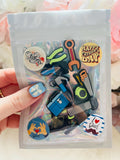 Toolbox Croc Charms: Father's Day PVC Clog Shoe Accessories (11-Pack)