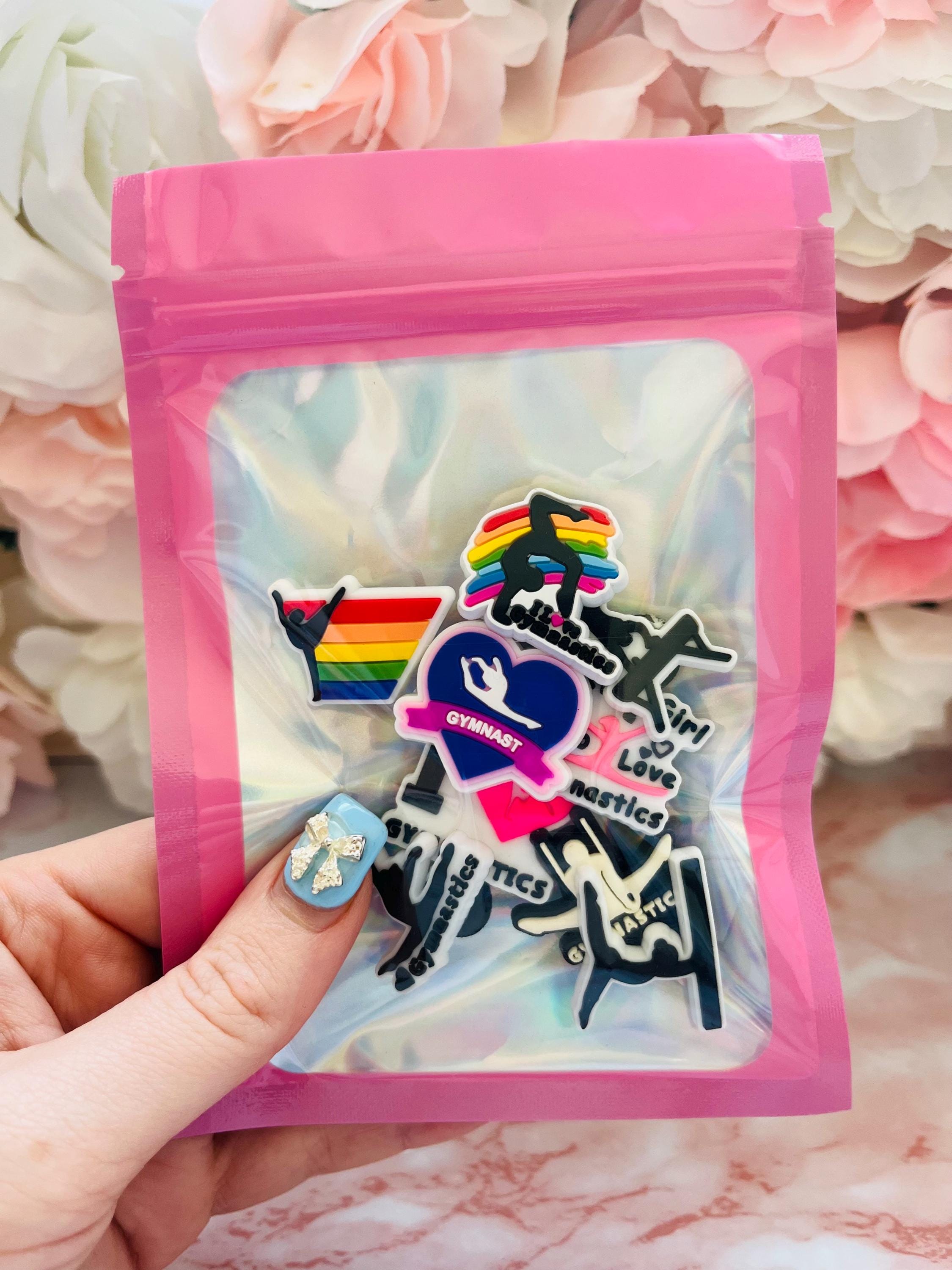 Set of 9 Gymnastics Croc Charms For Crocs Clog Shoe Fashion Accessories