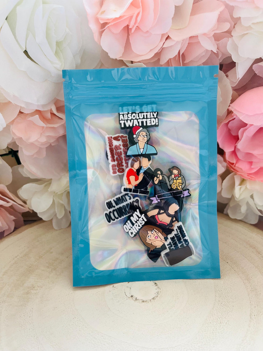 Gavin & Stacey Fans Shoe Charm Set Bundle | Joke Gifts |