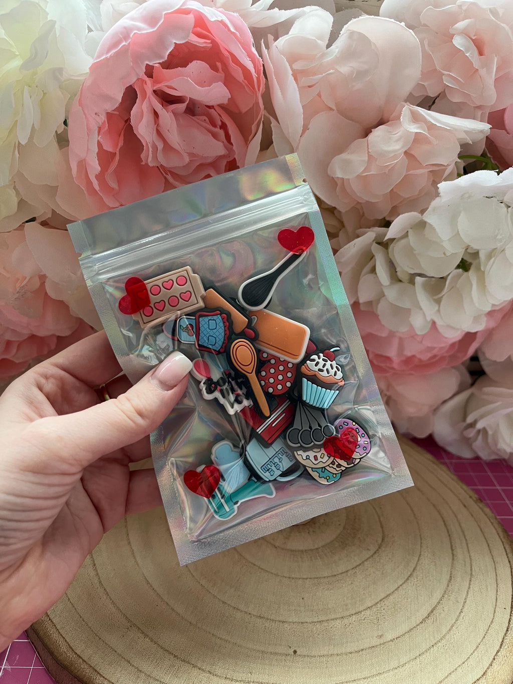 Baking Croc Charms - Set of 14 PVC Shoe Charms