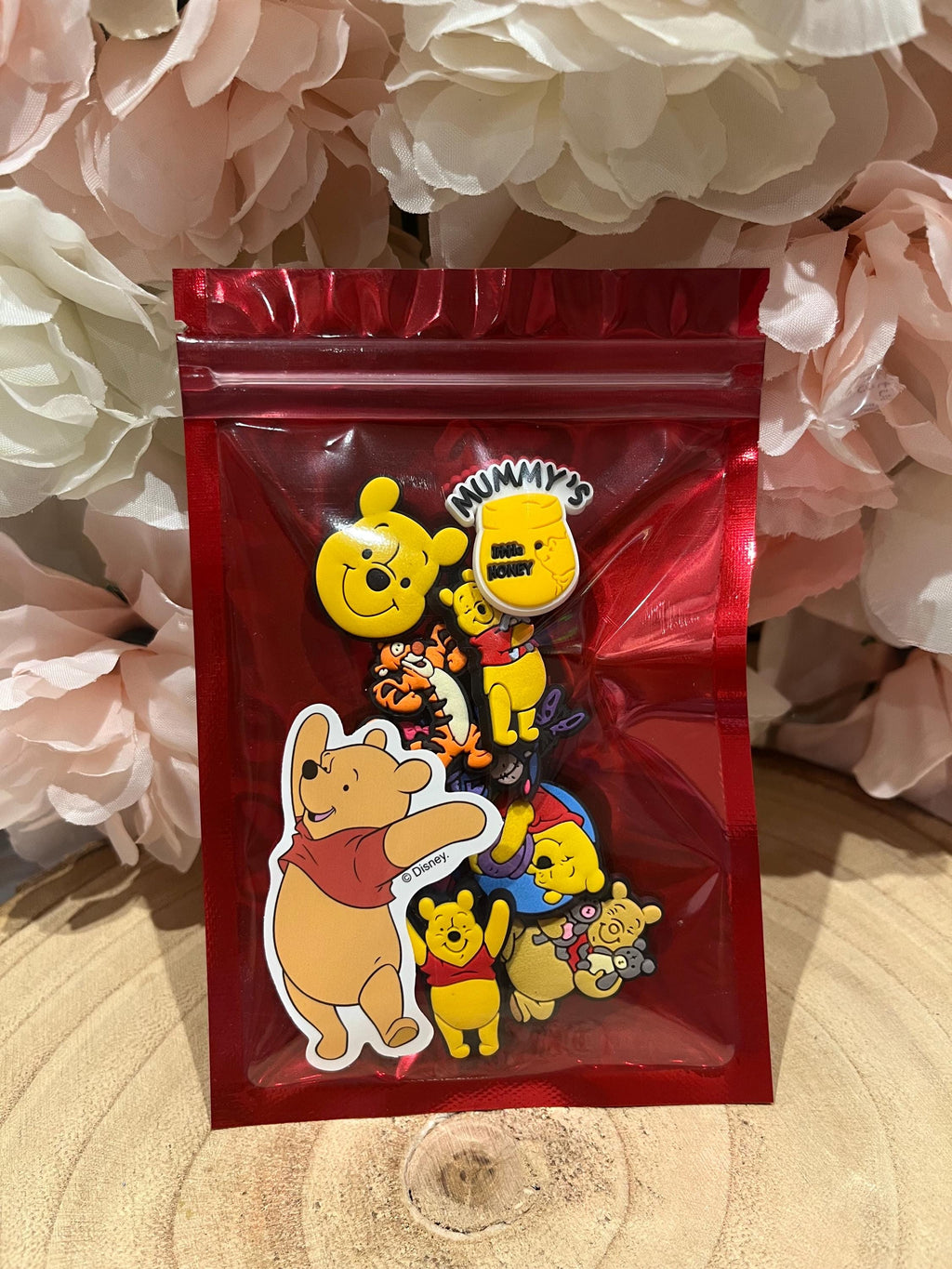 Pack of 10 Winnie The Pooh Disney Croc Charm Bundle