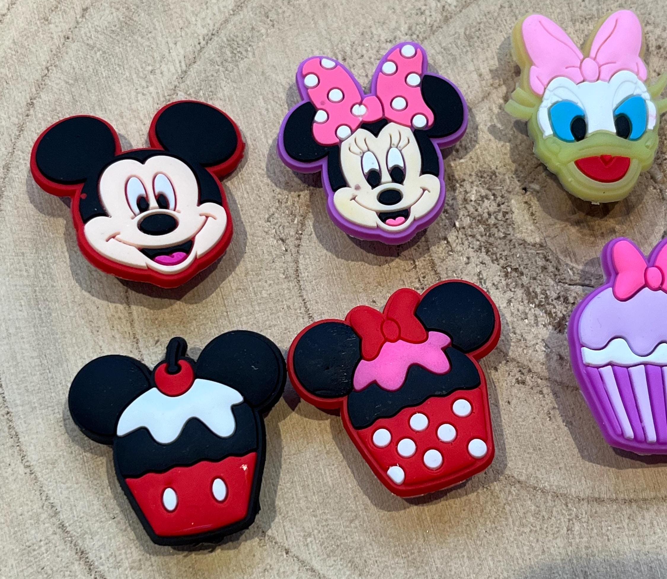 Pack of Disney Mickey & Minnie Croc Charms