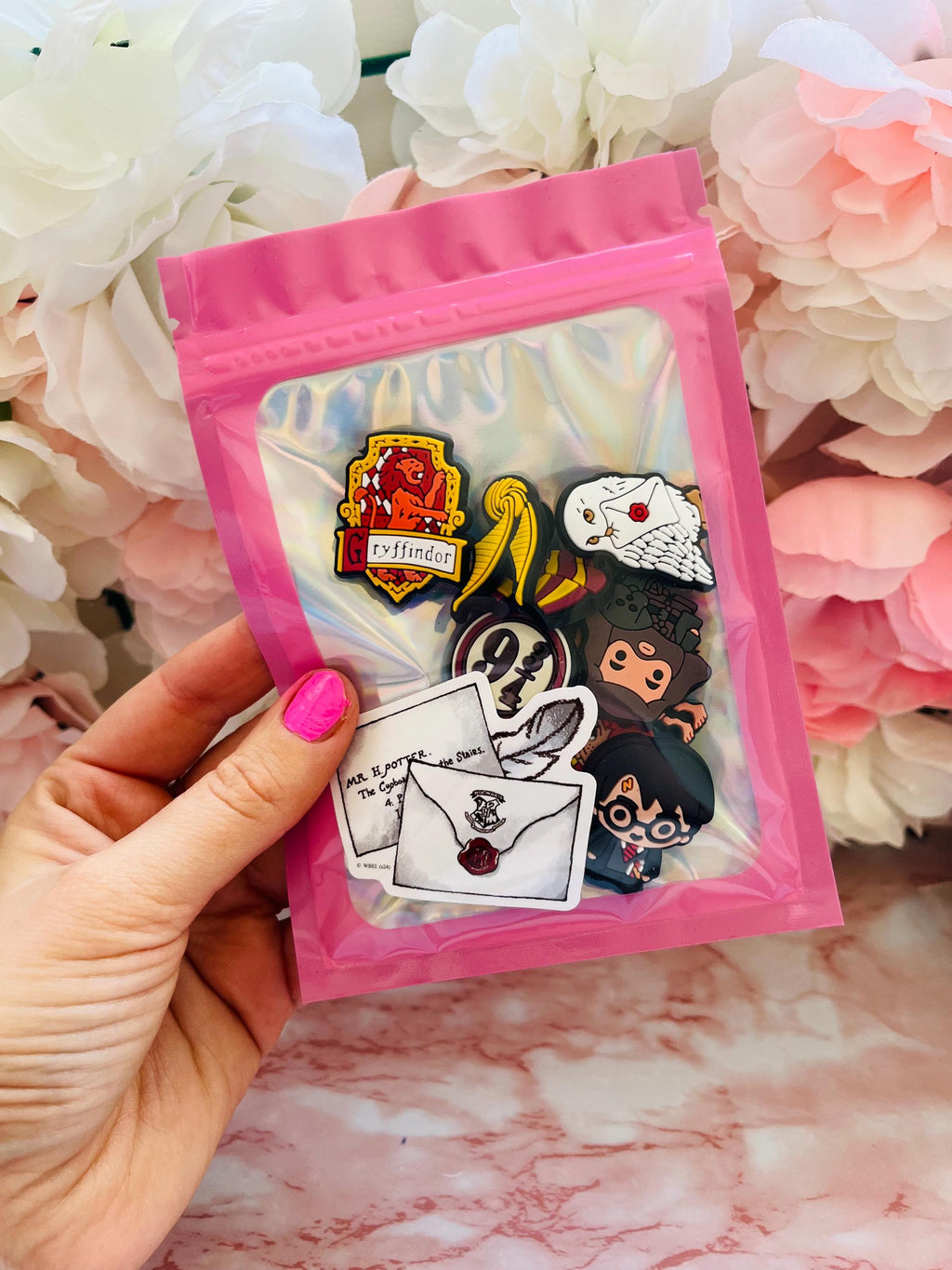 harry potter gifts set of 10 shoe charms pvc accessories