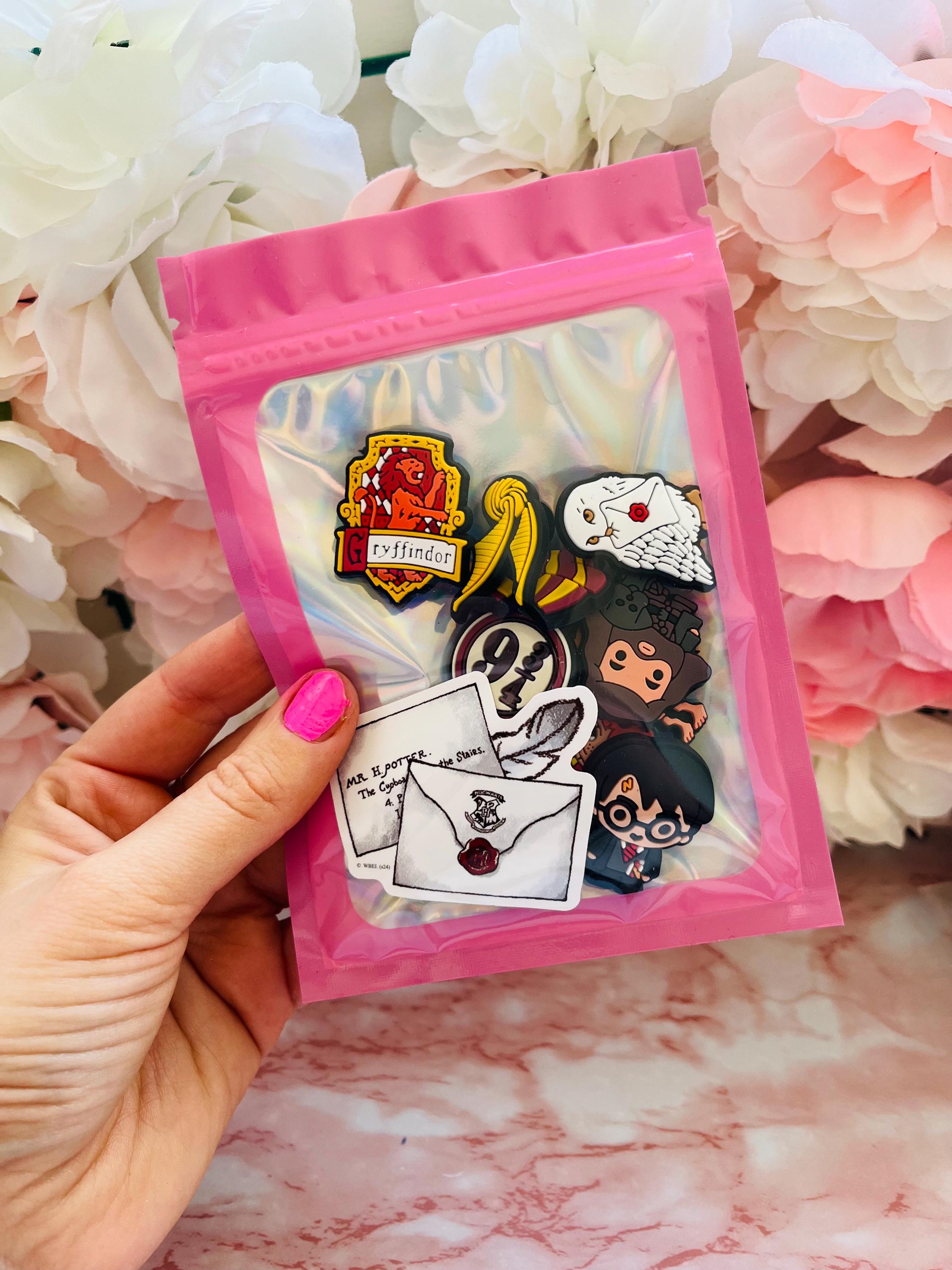 harry potter gifts set of 10 shoe charms pvc accessories