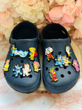 Bluey Croc Charms - Set of 12 PVC Shoe Accessories