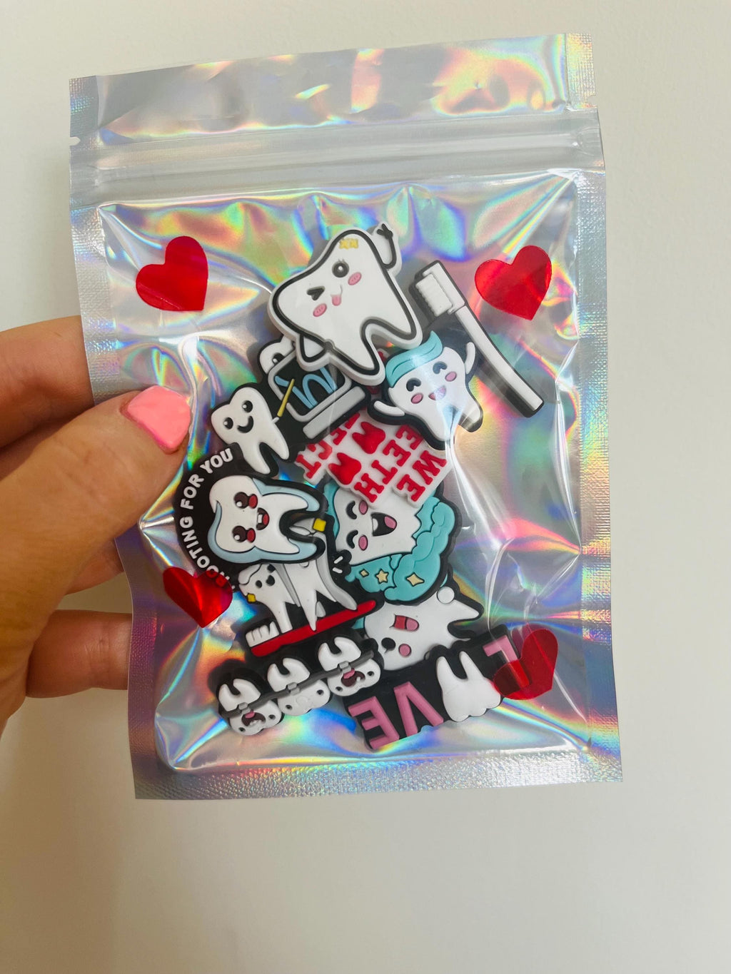 Dentist Croc Shoe Charms: Dental & Medical PVC Shoe Decoration