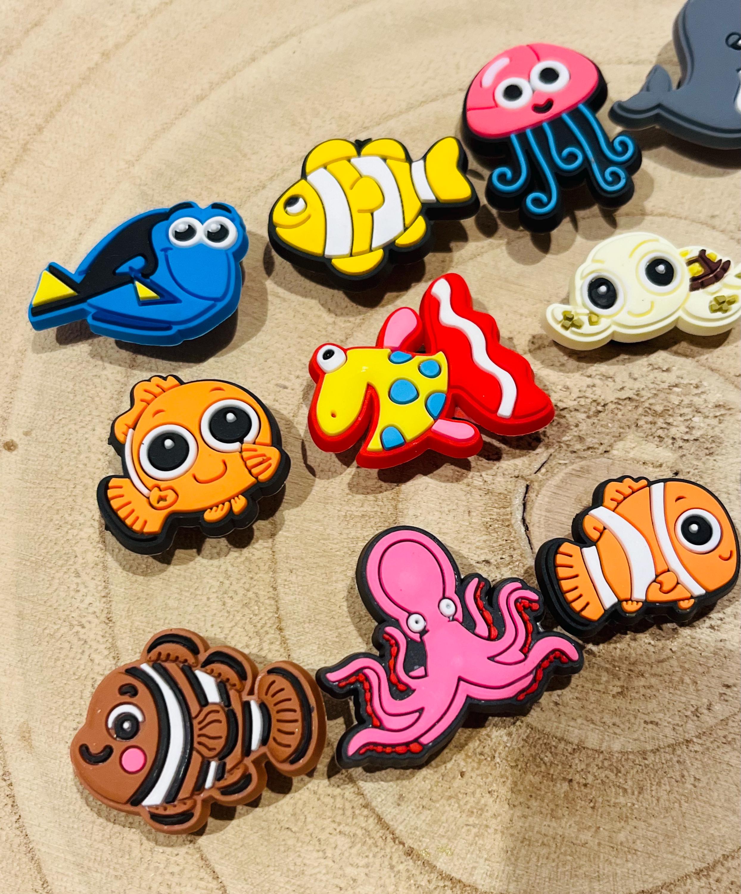 Finding Nemo Croc Charms - Under the Sea PVC Shoe Decoration