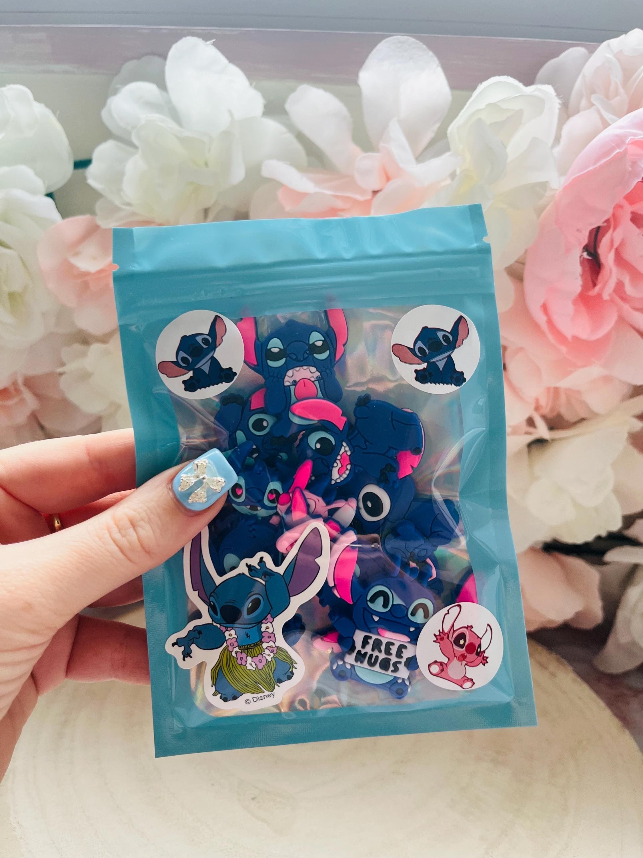 Pack of 8 Stitch Croc Charms Lilo & Stitch Disney Shoe Accessories