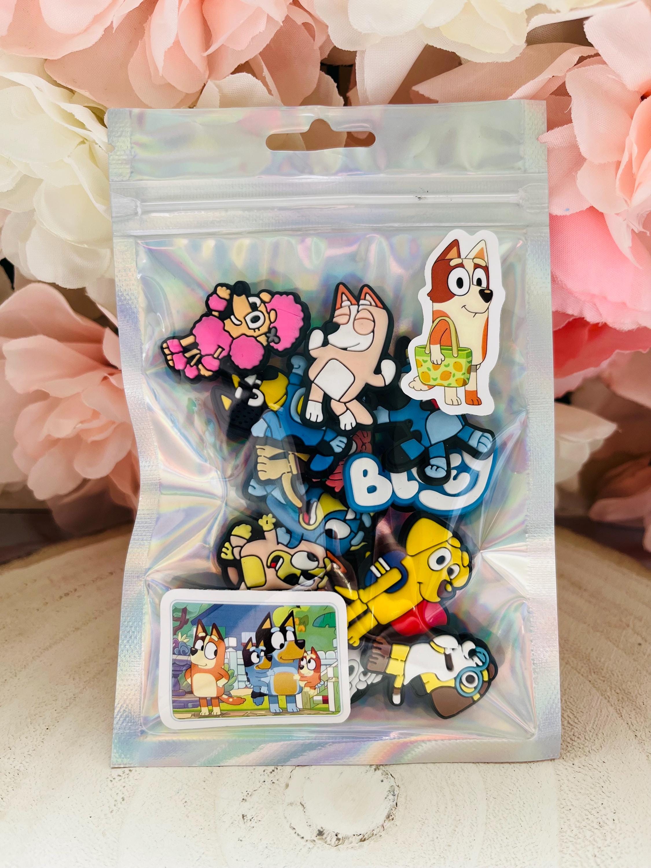 Bluey Croc Charms - Set of 12 PVC Shoe Accessories