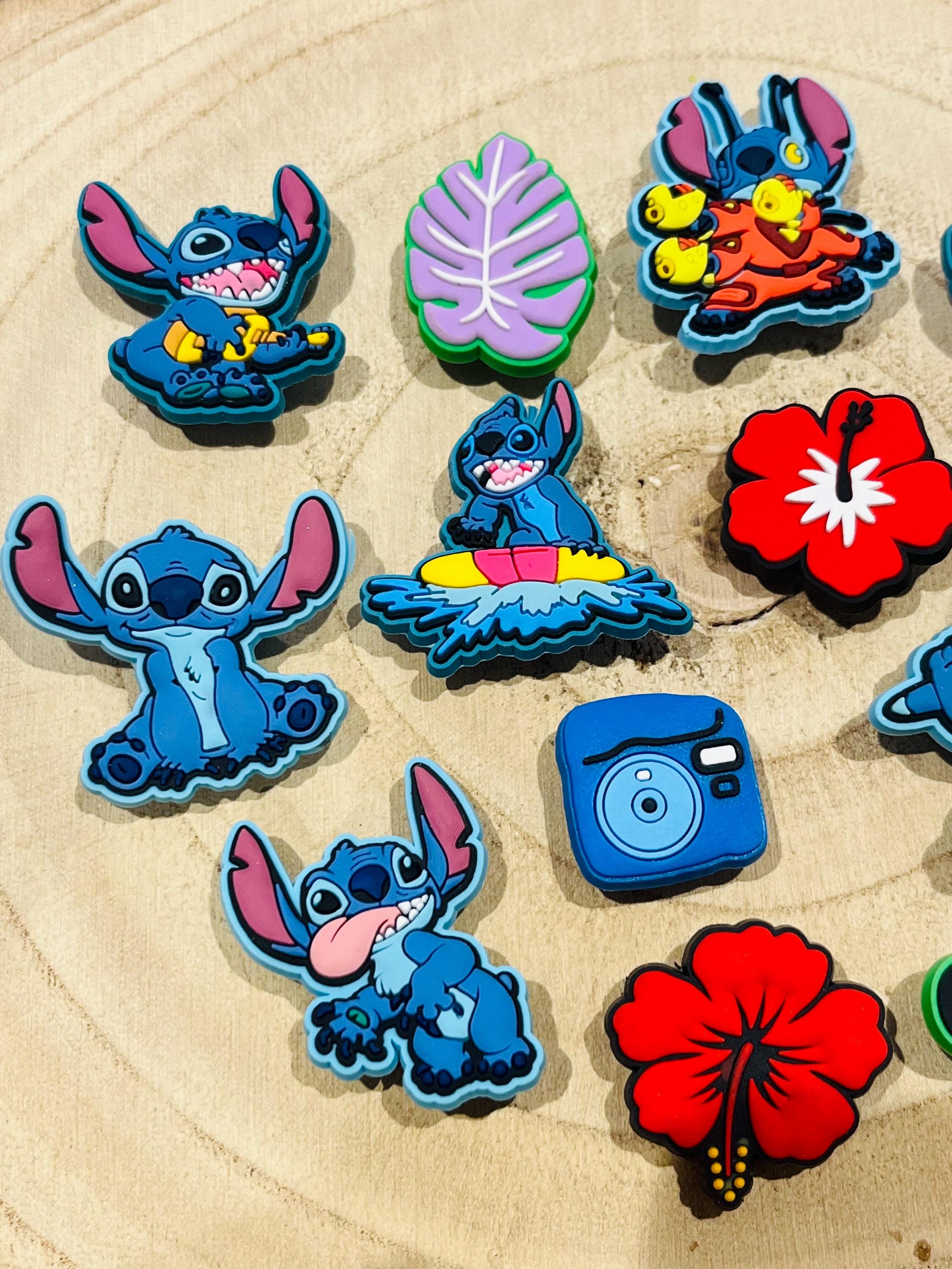 Set of 12 Stitch Disney Shoe Charms