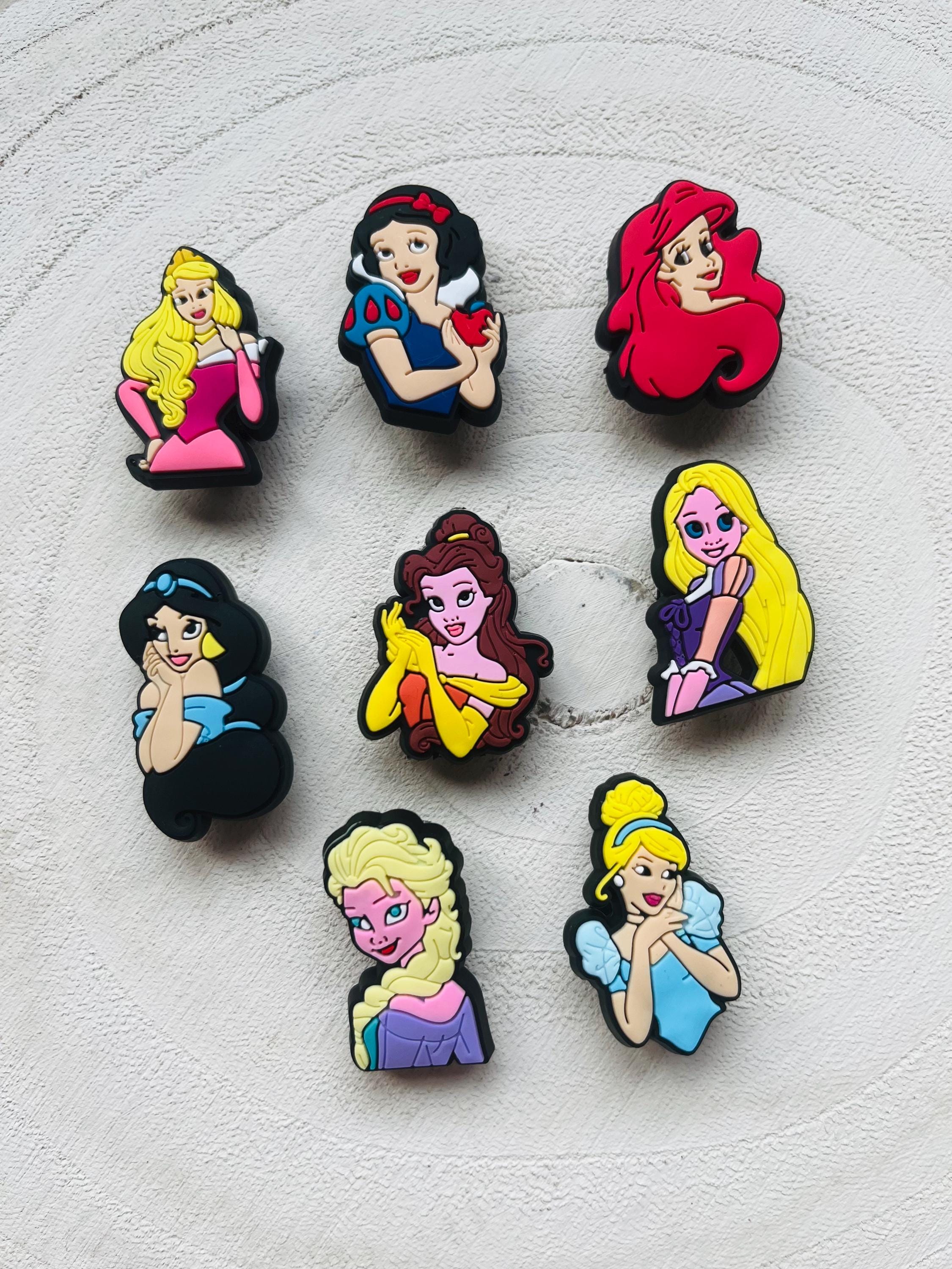 Set of 8 Disney Princess Croc Charms |