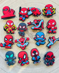 Superhero Spiderman Bundle Of Croc Charms Set of 16