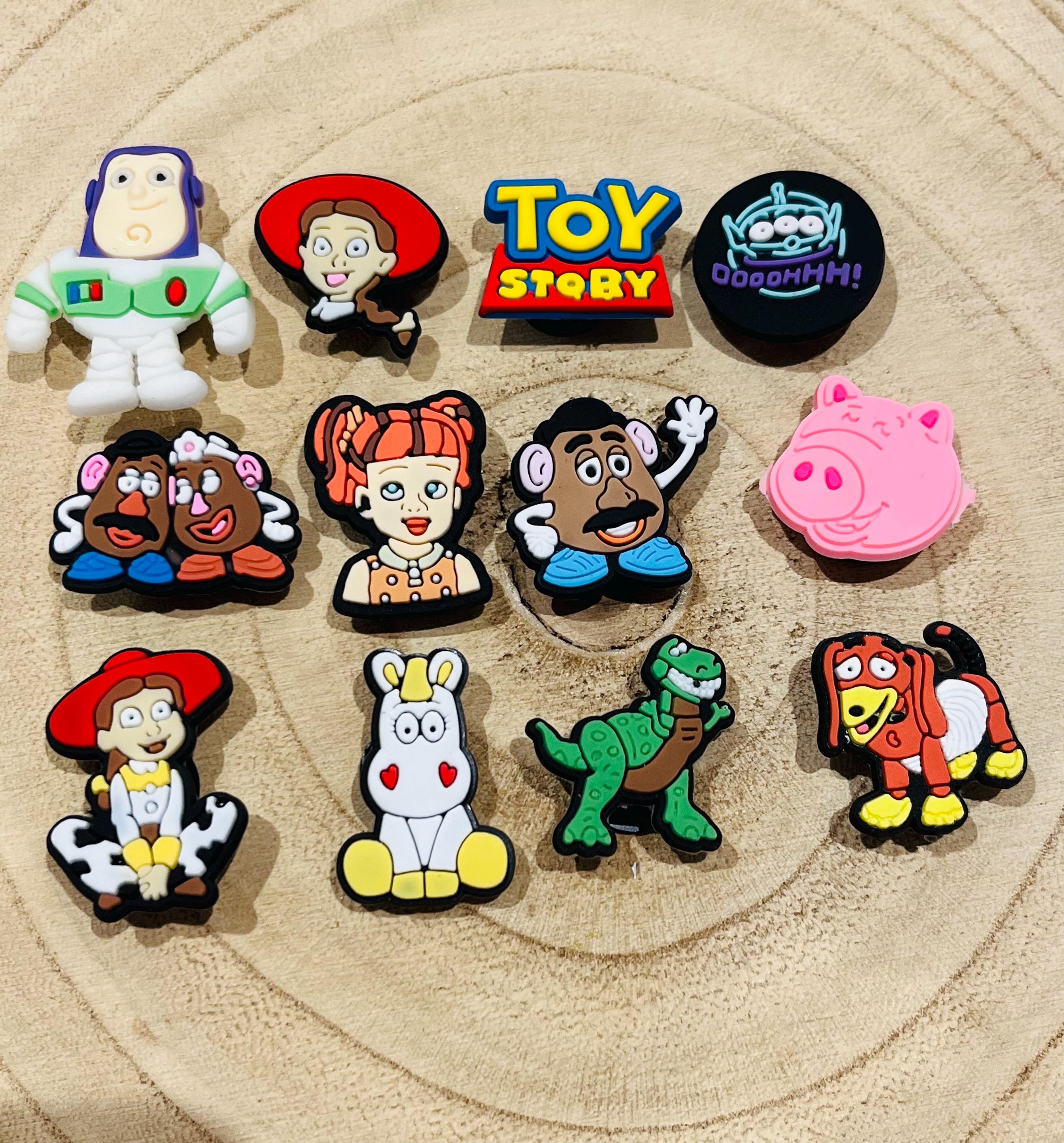 Toy Story Croc Charms: 12-Piece PVC Shoe Charms