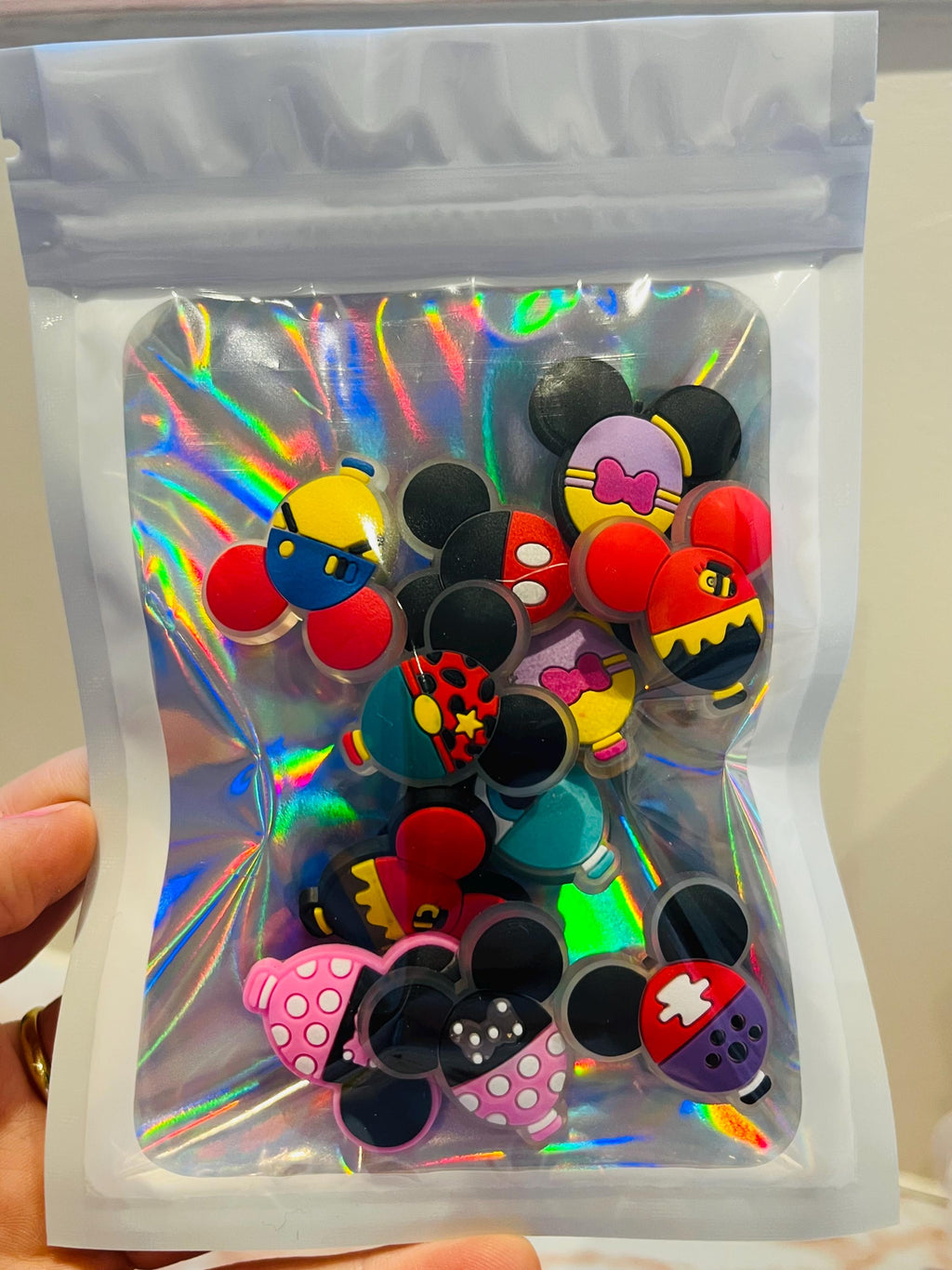 Mickey & Minnie Mouse Croc Charms | Shoe Decoration, Set of 11