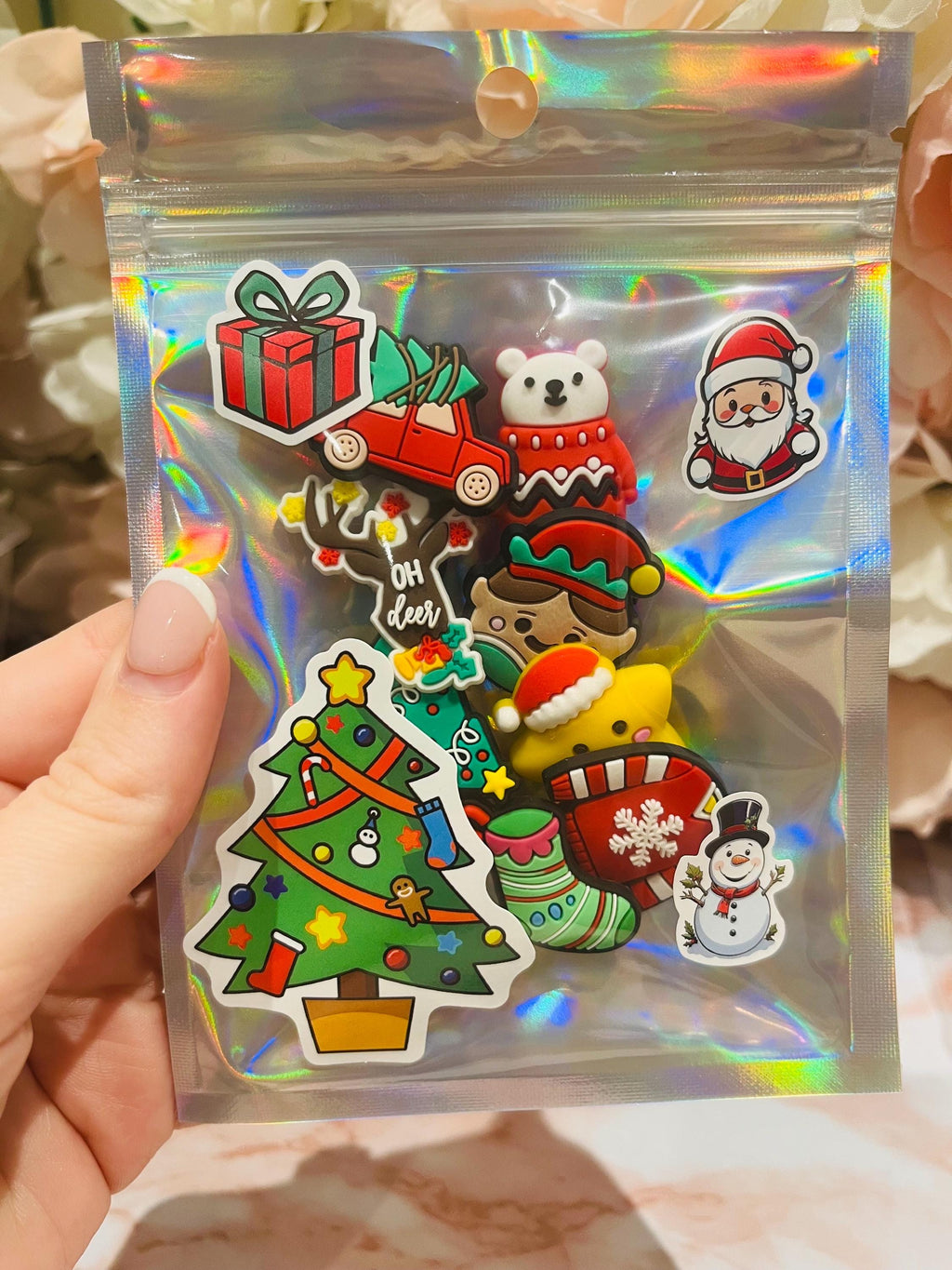 christmas shoe charms pack