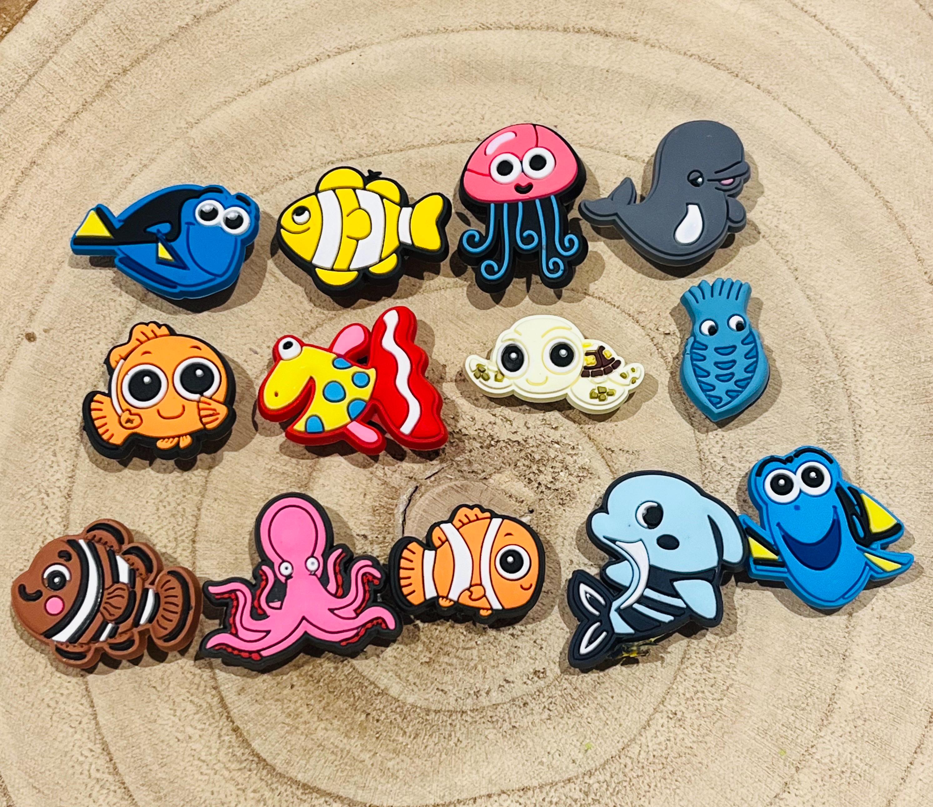 Finding Nemo Croc Charms - Under the Sea PVC Shoe Charms