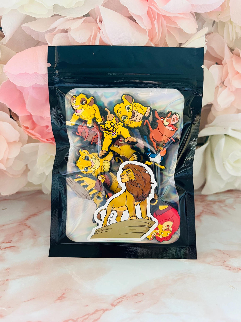 Lion Fashionable Croc Charm Animal Safari Croc Charms Bundle