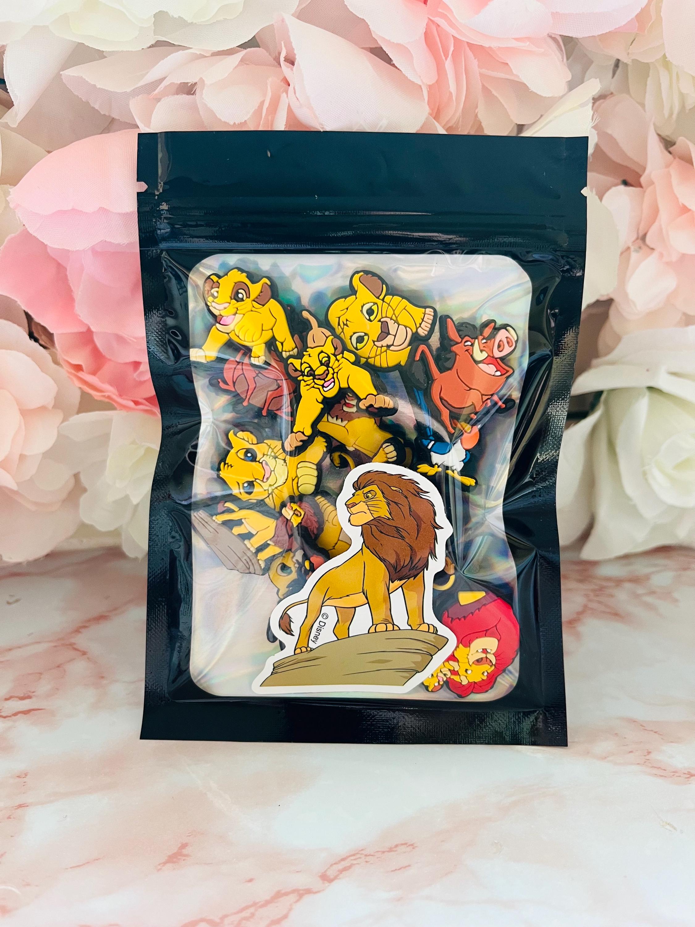 Lion Fashionable Croc Charm Animal Safari Croc Charms Bundle