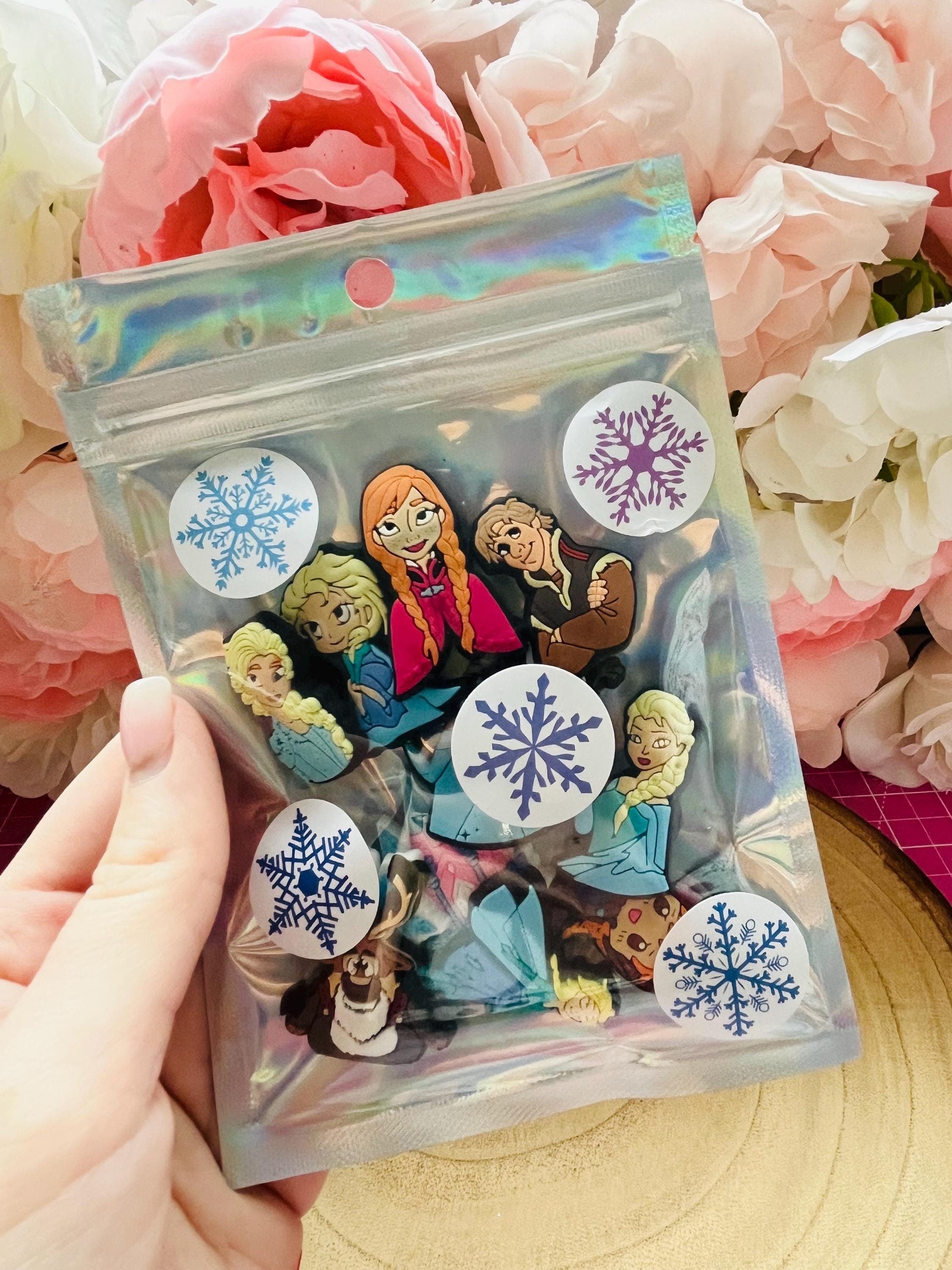 Set of 12 Elsa Frozen Disney Shoe Croc Charms