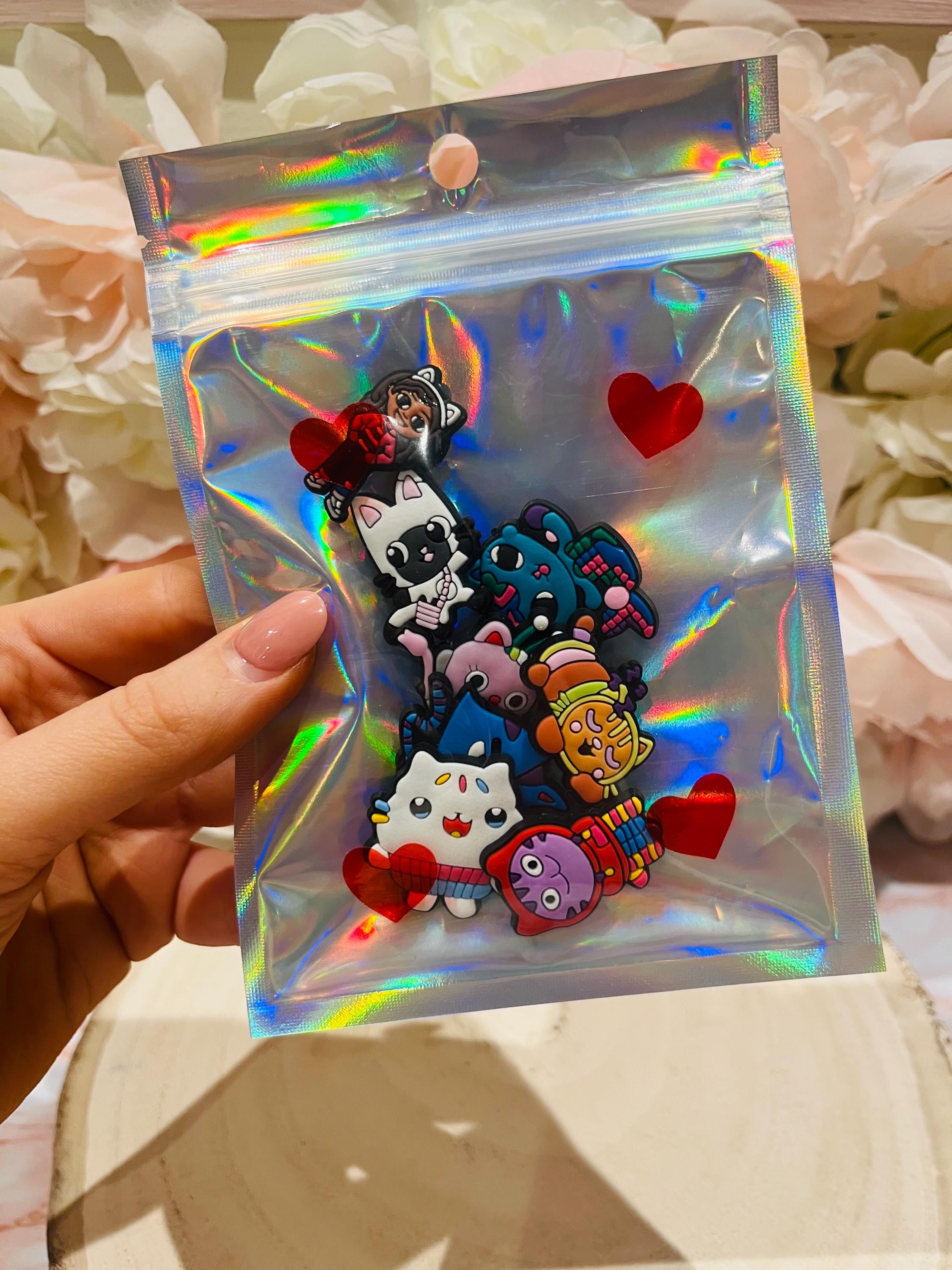 Set of 8 Gabby Dolls House Croc Charms