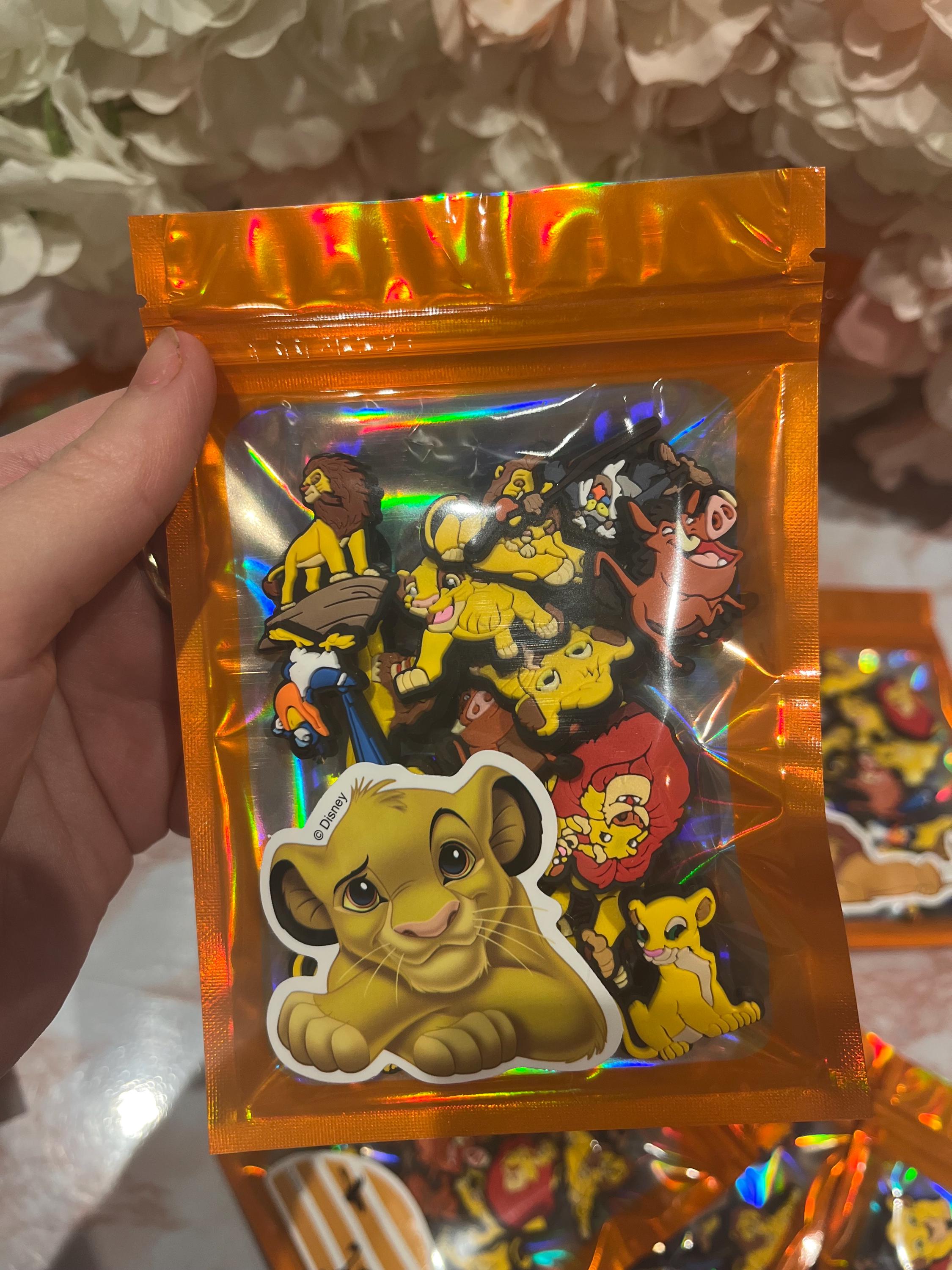 Lion King Croc Charms | Bundle Of Charms Pack of 15 | Fashion Shoe Disney Accessories | Lion King Jibbitz