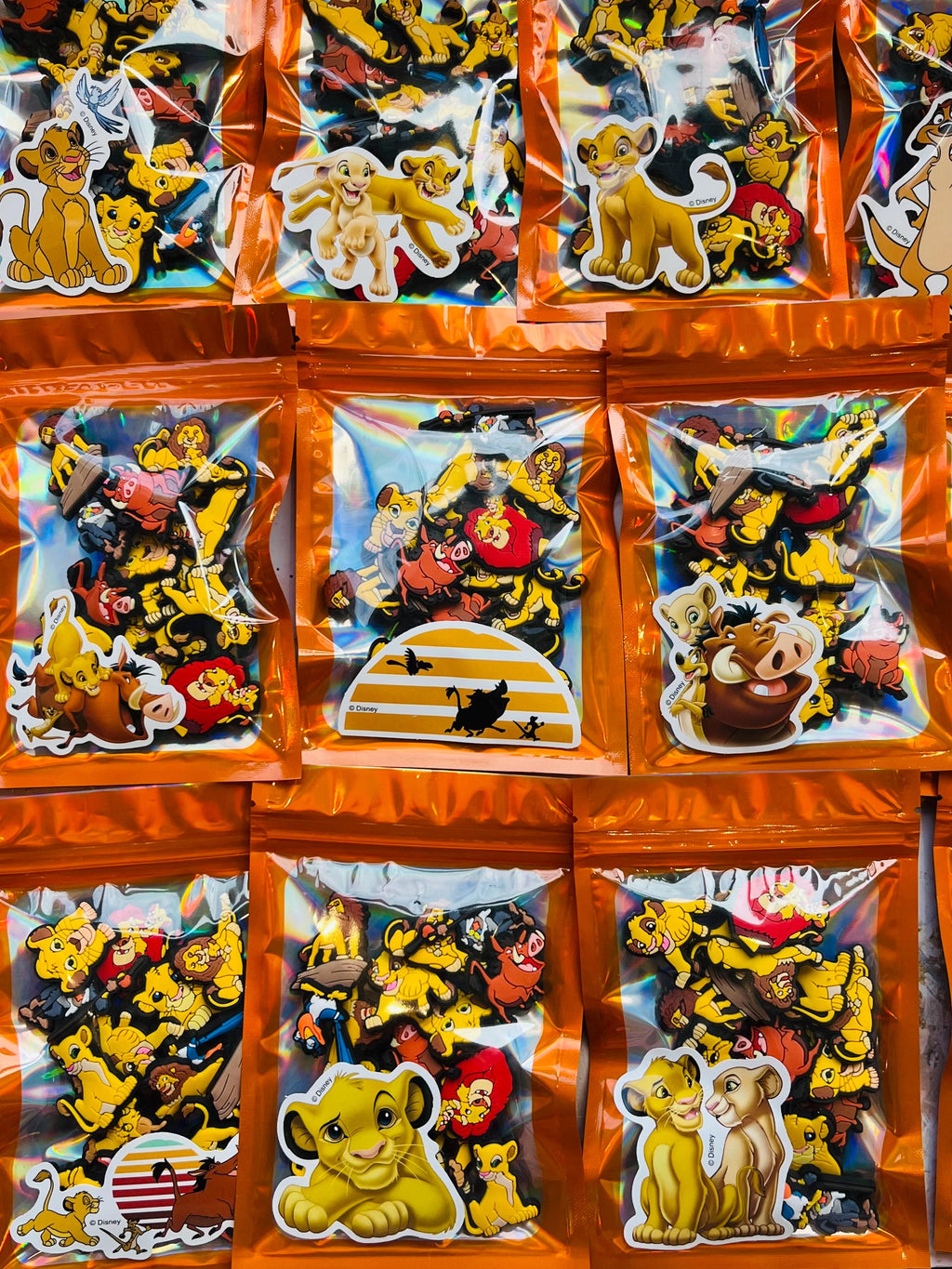 Lion King Croc Charms | Bundle Of Charms Pack of 15 | Fashion Shoe Disney Accessories | Lion King Jibbitz