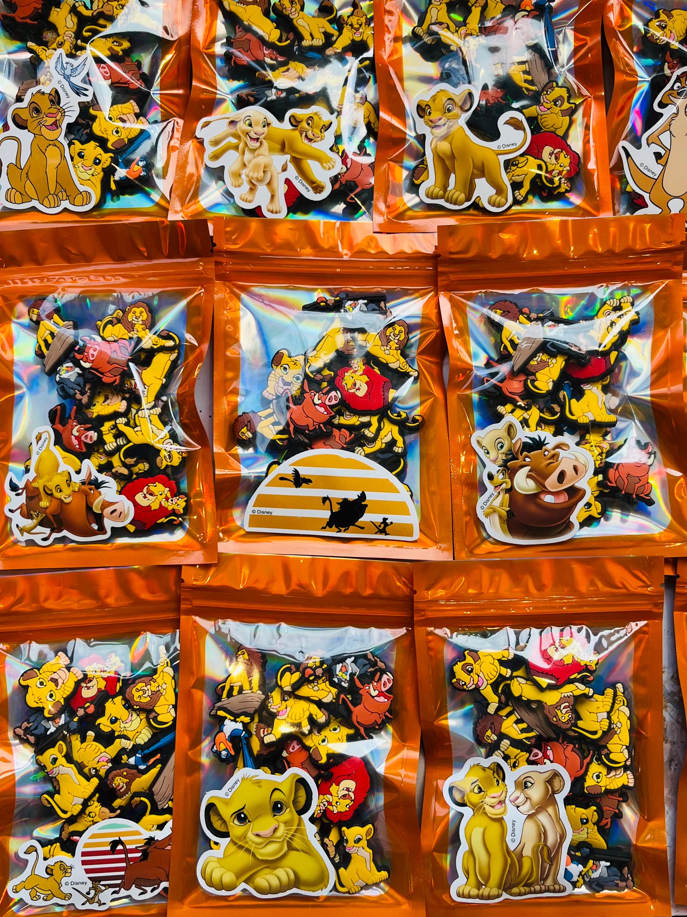 Lion King Croc Charms | Bundle Of Charms Pack of 15 | Fashion Shoe Disney Accessories | Lion King Jibbitz