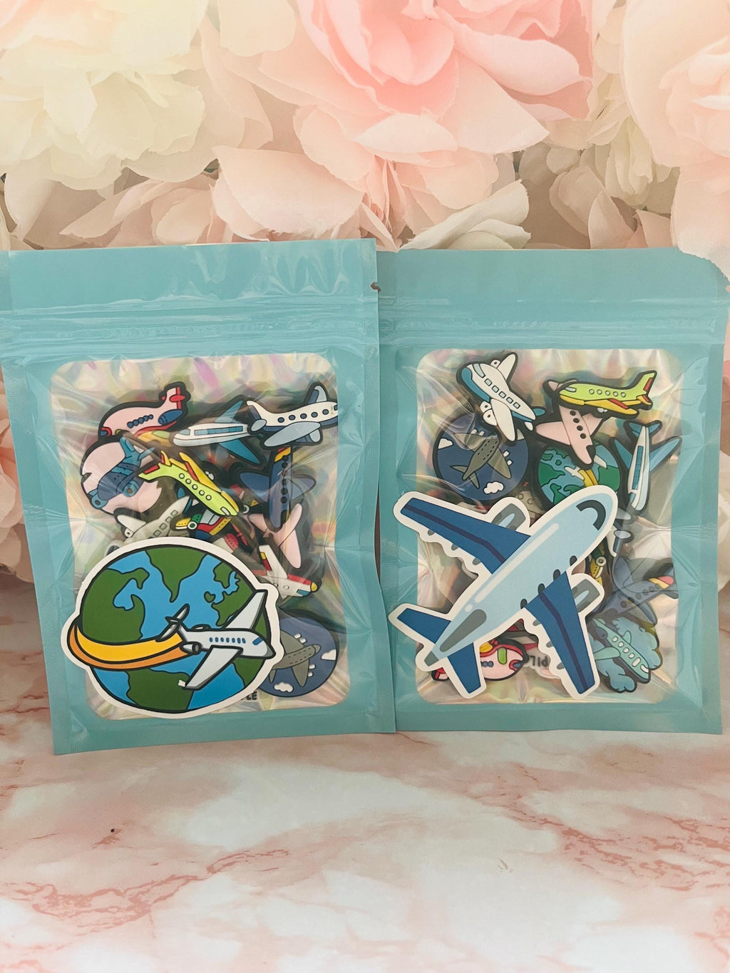 Airplane Shoe Charms: Boys Adventure Clog Accessories