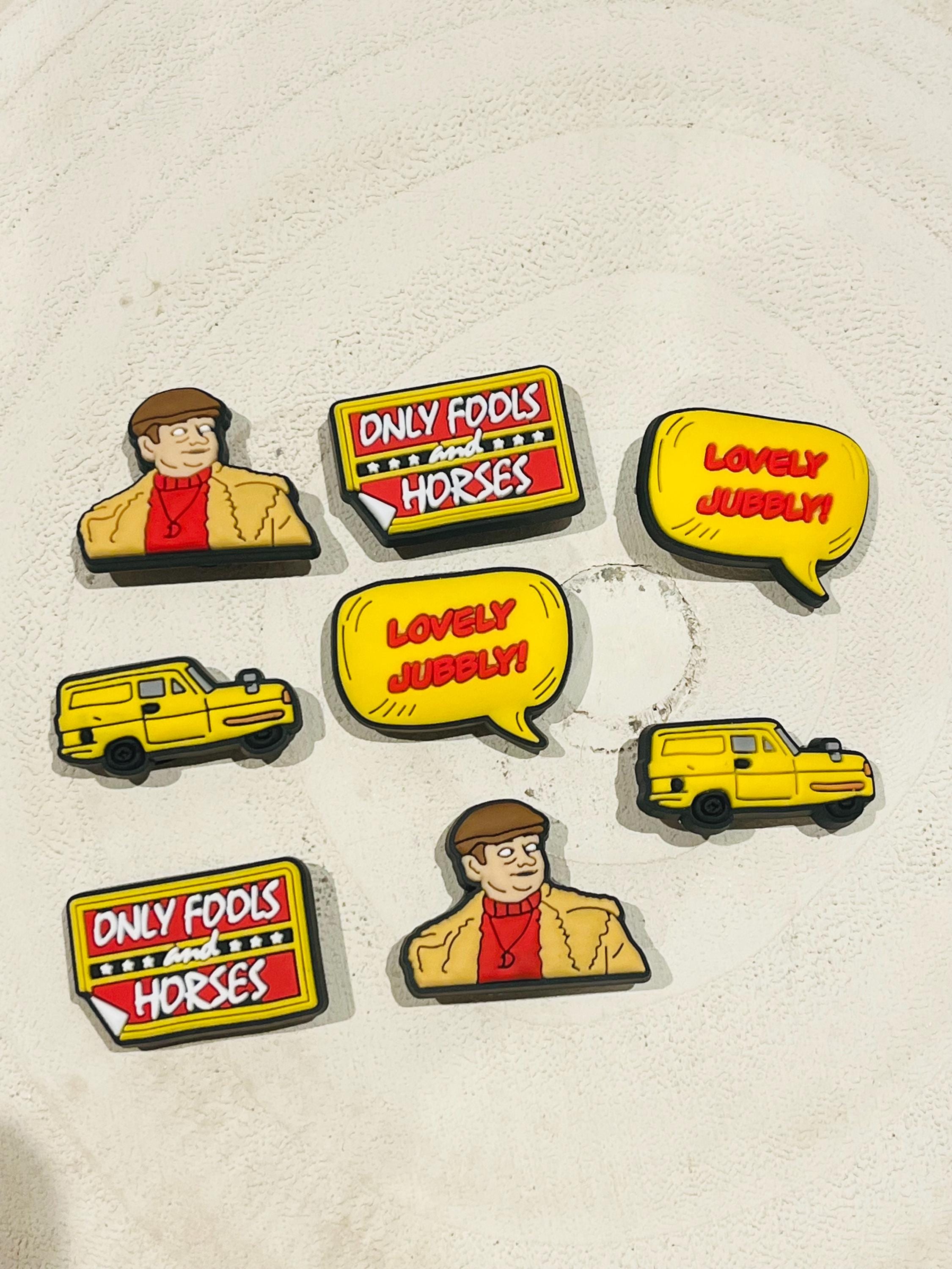 Only Fools & Horses Shoe Accessories | Del boy Gifts | Joke Gifts | PVC Shoe Accessories