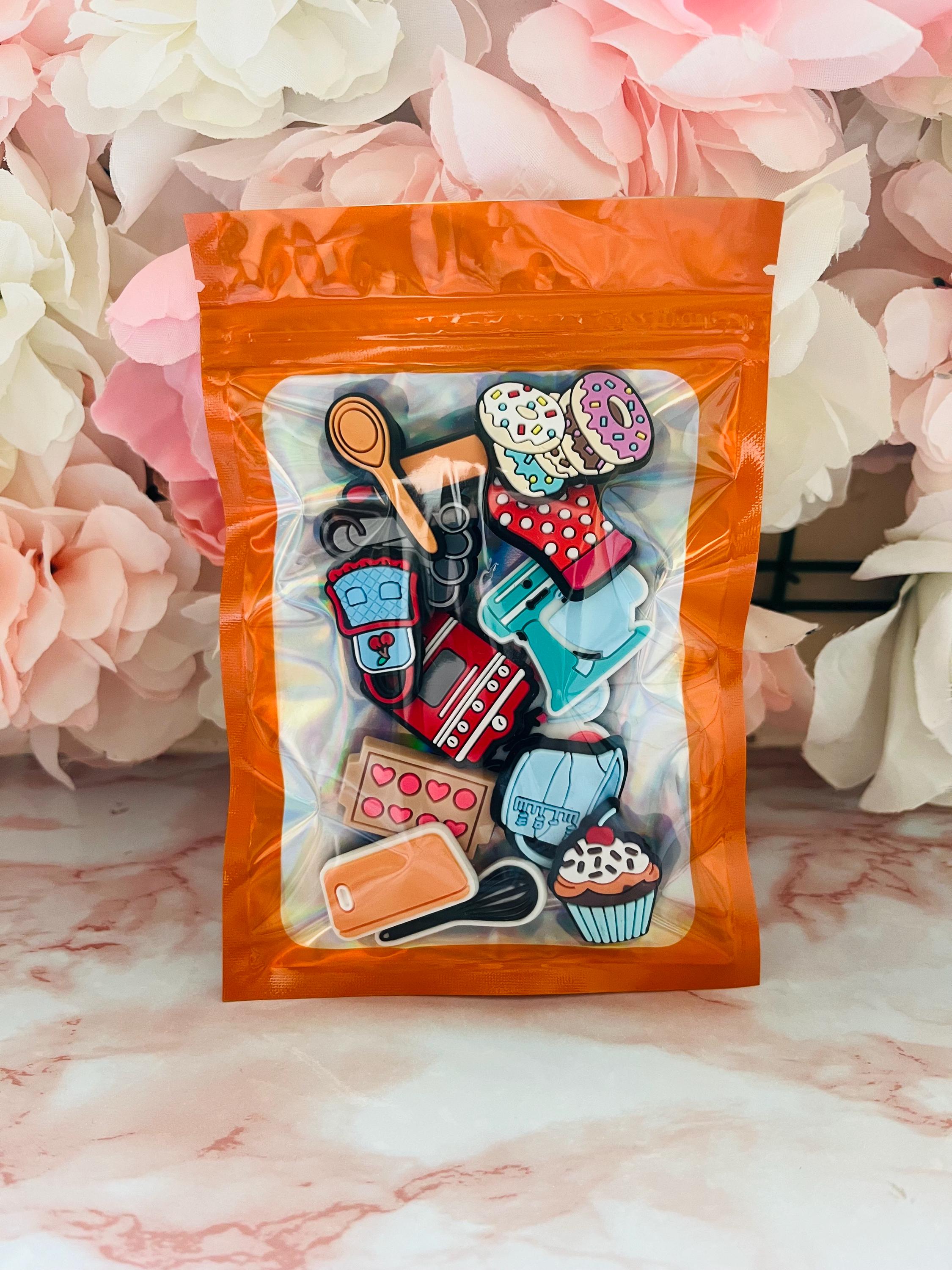 Chef Cooking Cook Baking Croc Charm Set Gift For Bakers