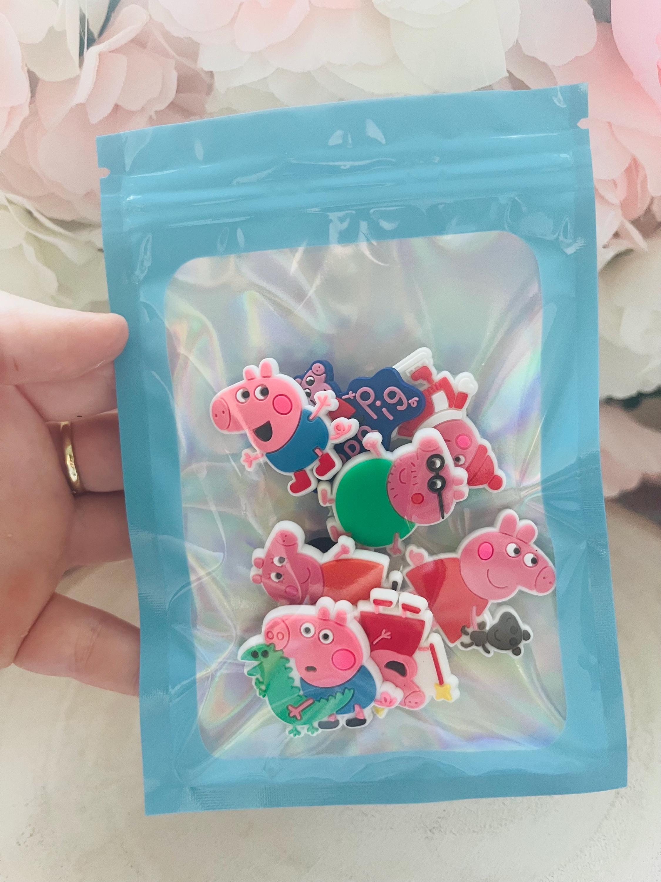 Peppa Pig Croc Charms: Family Pack of 8, PVC Shoe Decoration