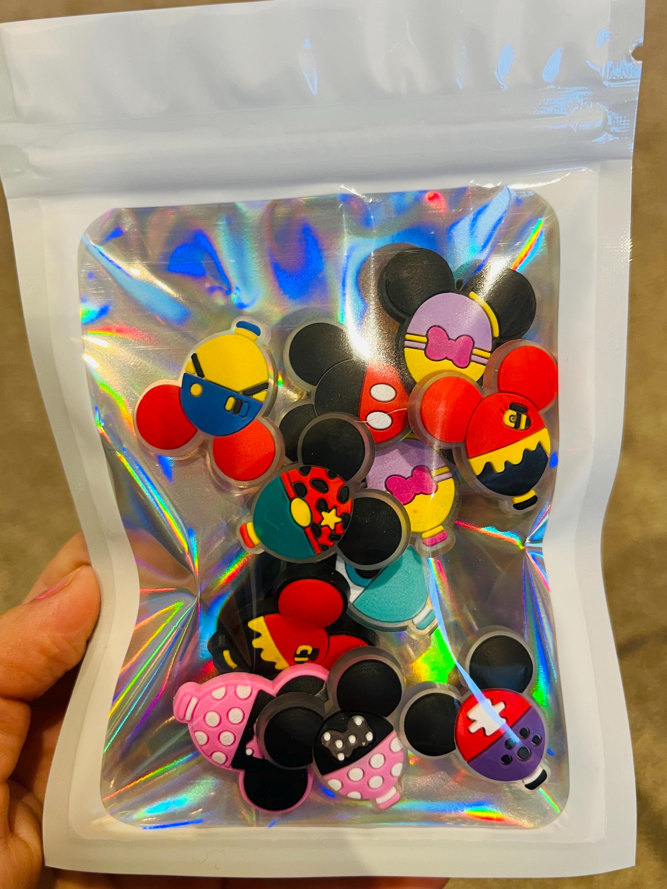 Mickey & Minnie Mouse Croc Charms | Shoe Decoration, Set of 11