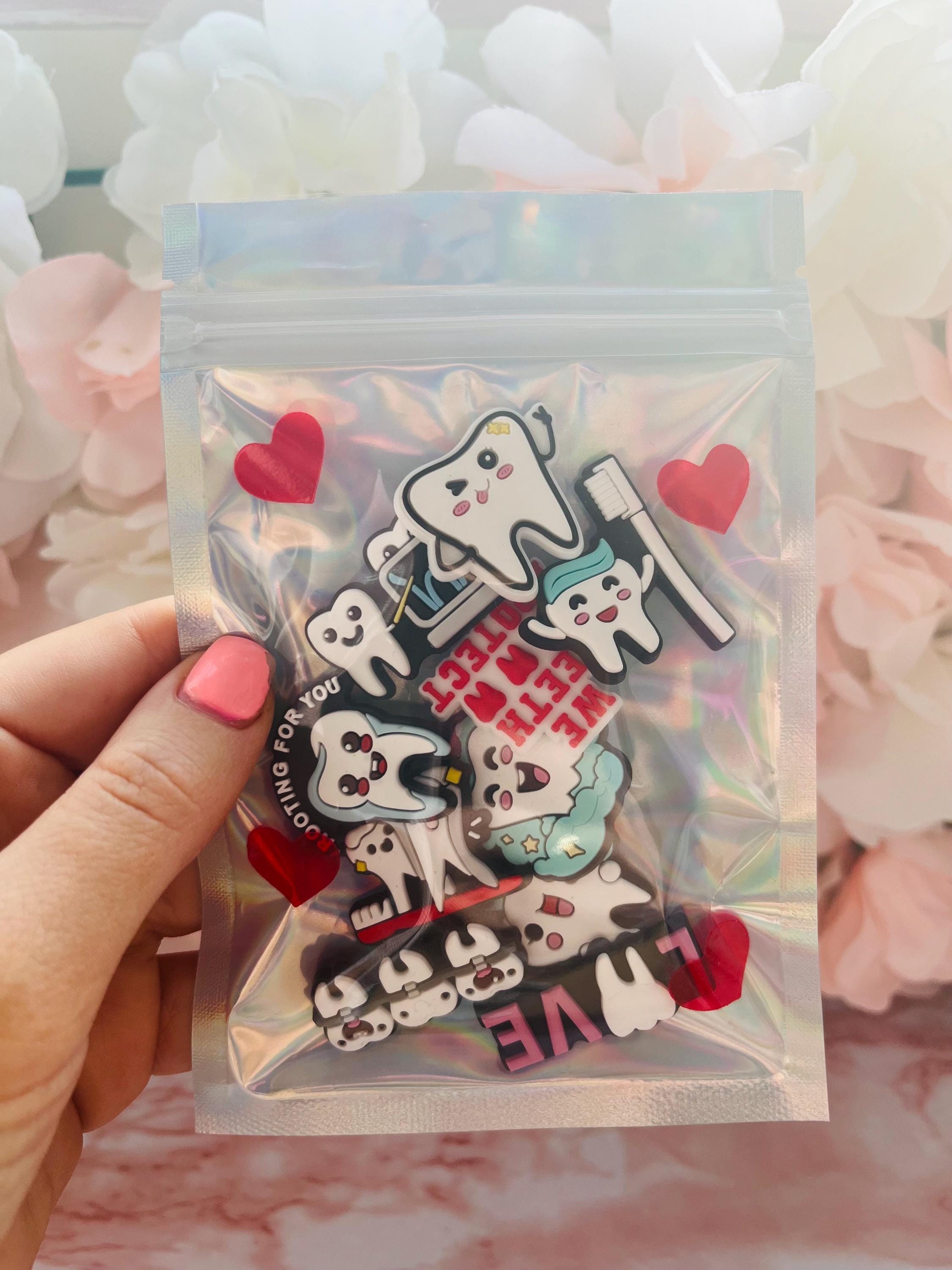 Medical Croc Charms Dentist Inspired Charms Pack of 10 Gifts For Dentists